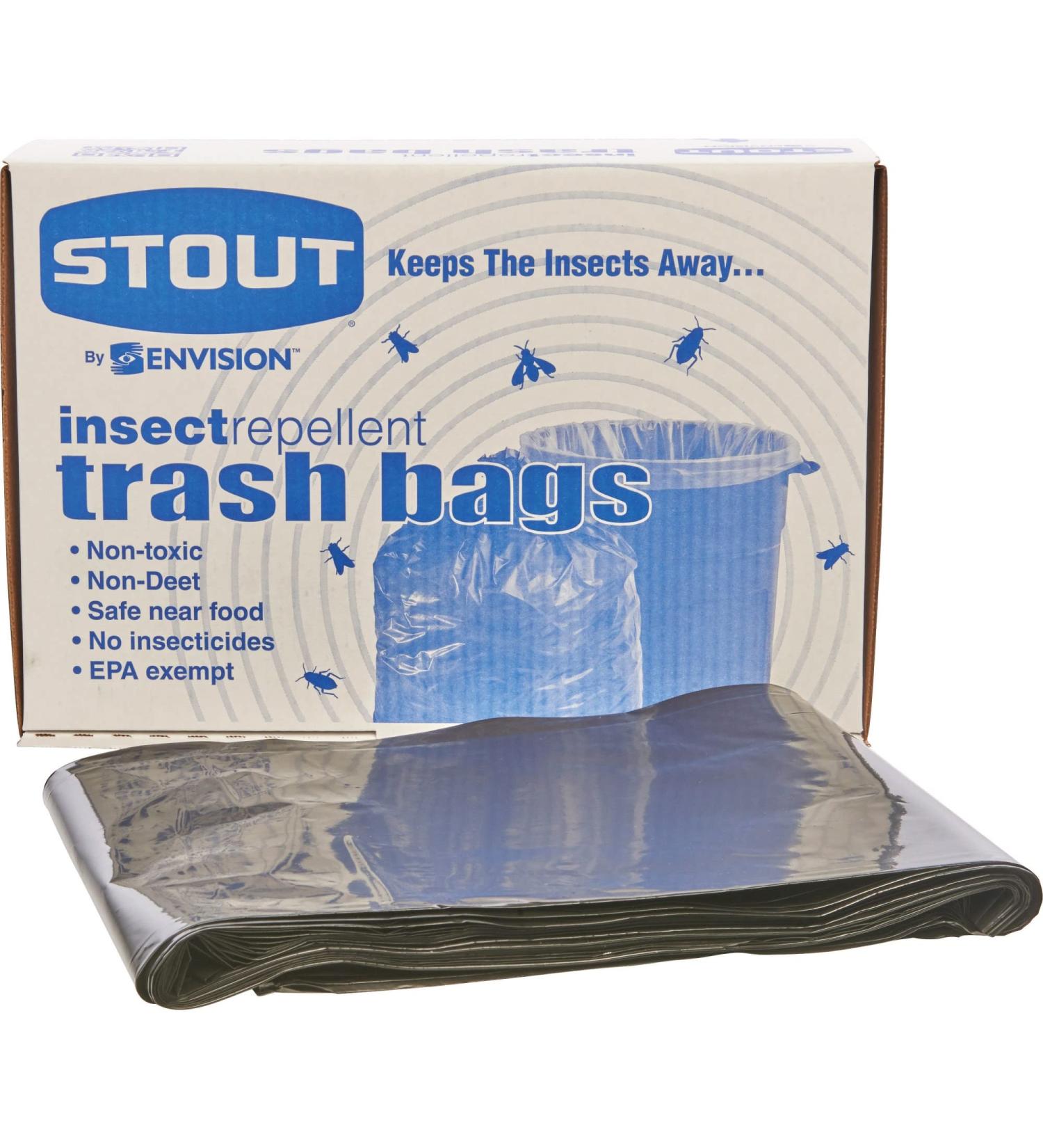 Stout Insect Repellent Trash Bag - Buy Online on GoSupps.com