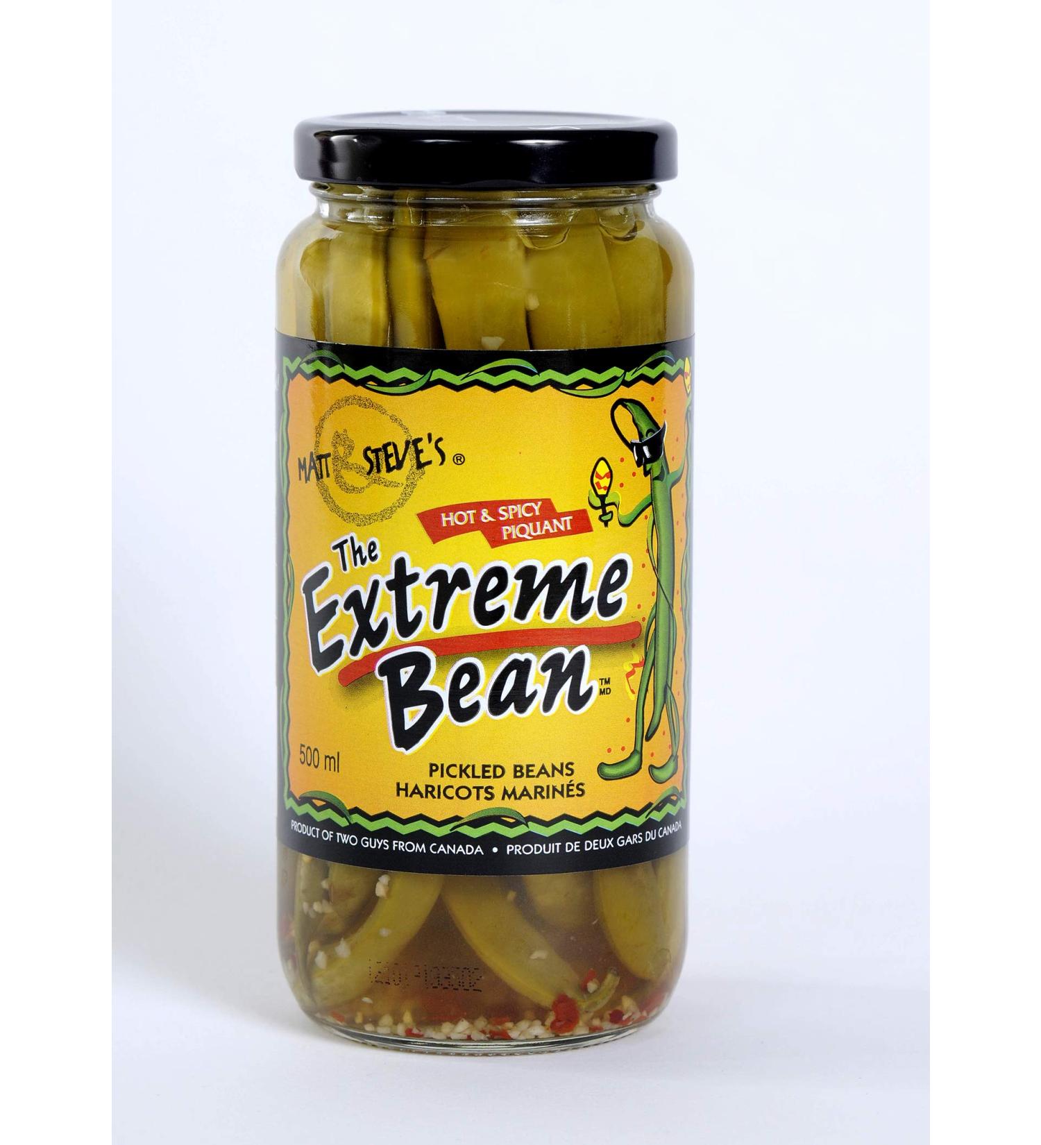 The Extreme Bean - Hot & Spicy Pickled Green Beans. 500 ML (3 Pack) - Buy Online on GoSupps.com