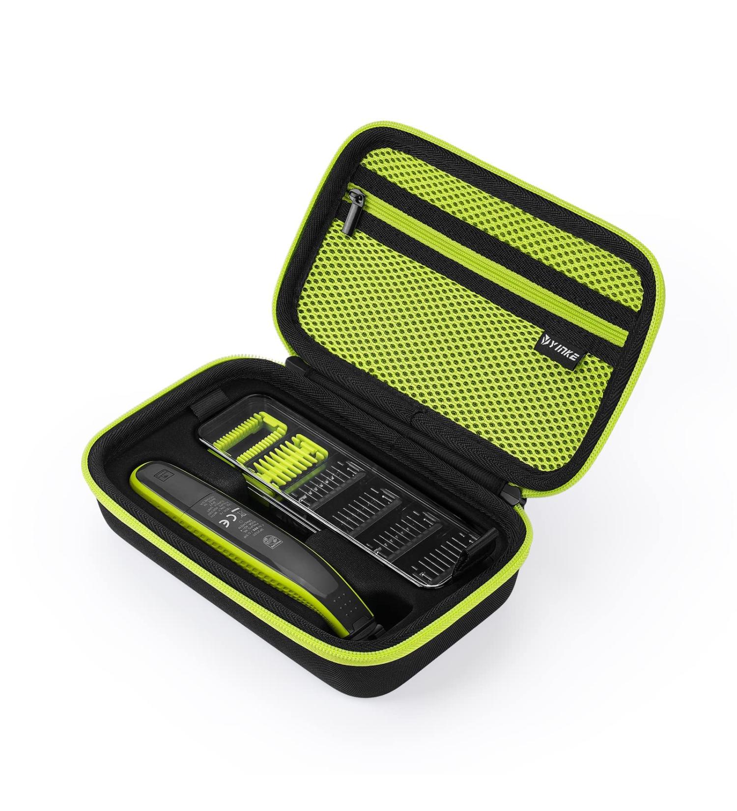 Yinke Shaver Stand with Guide Comb Body Skin for OneBlade & One Blade Pro QP2520 QP2530 QP2620 QP2630 Face Hair Clippers Beard Trimmer Replacement Pack Kit (Oneblade case) 1 Count combs case + case - Buy Online on GoSupps.com