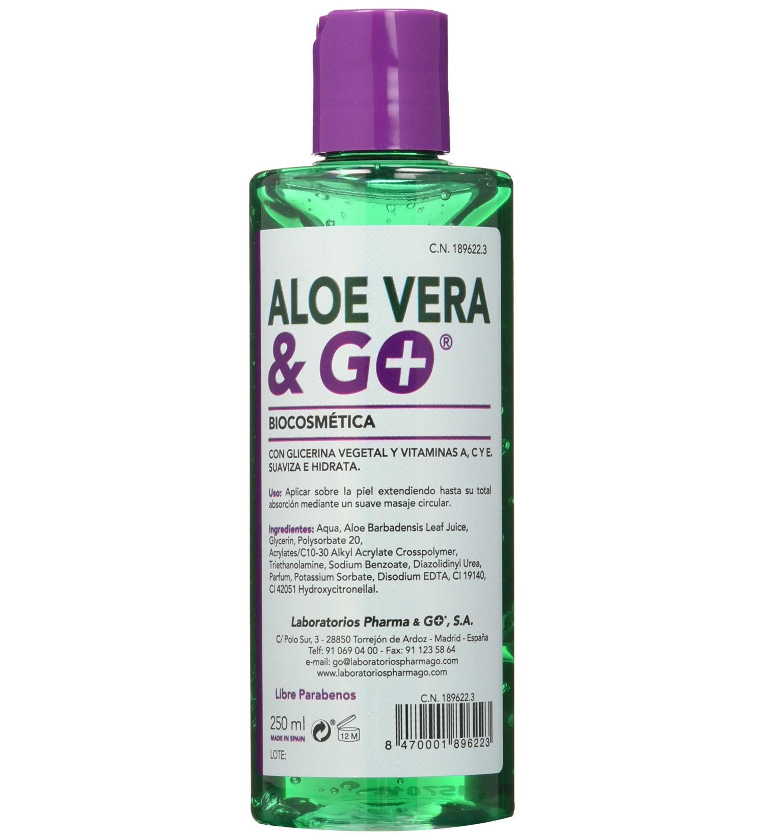 Pharma&go Aloe Vera & Go Gel 250 Ml