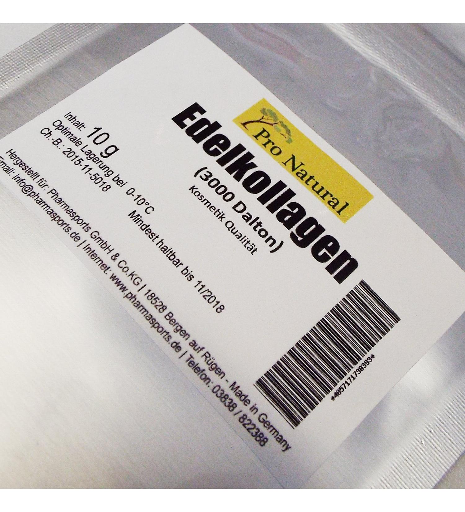 Pro Natural Noble collagen powder 10 g to make yourself collagen cream gel serum concentrate - Buy Online on GoSupps.com