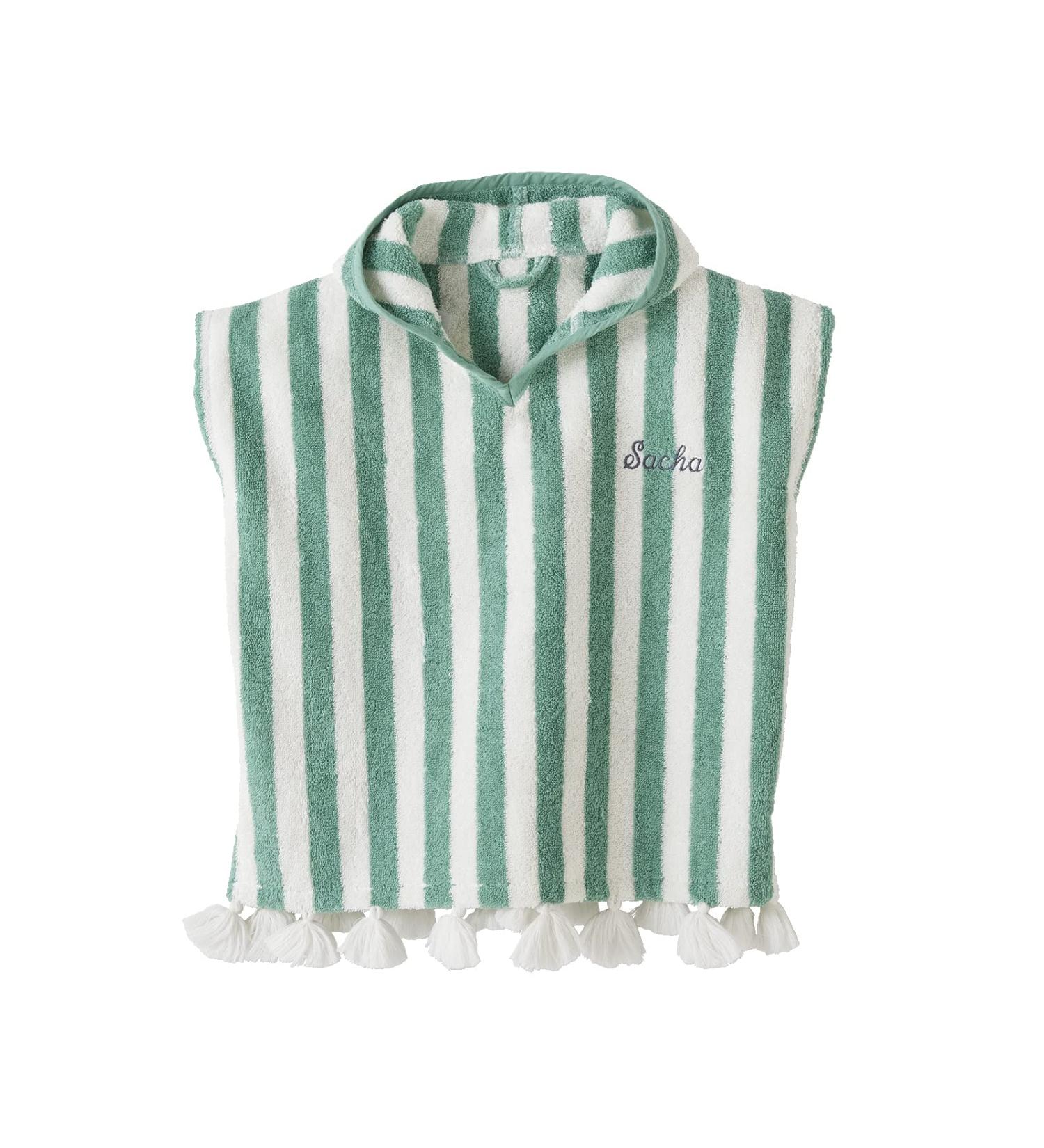 Buy Vertbaudet ko-Tex Baby Bath Poncho 24/36M (86/94) Green - Eco-Friendly Baby Towel for International Shipping - Buy Online on GoSupps.com
