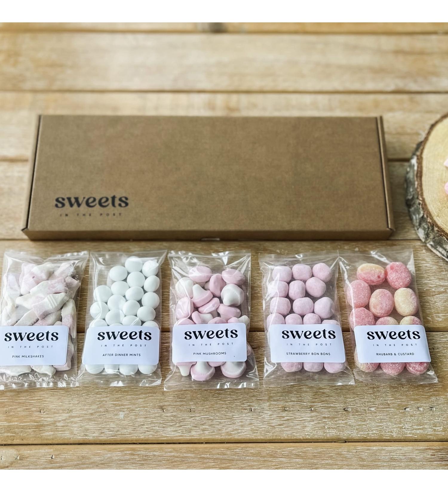 Tickled Pink Letterbox Sweets Gift Pick and Mix