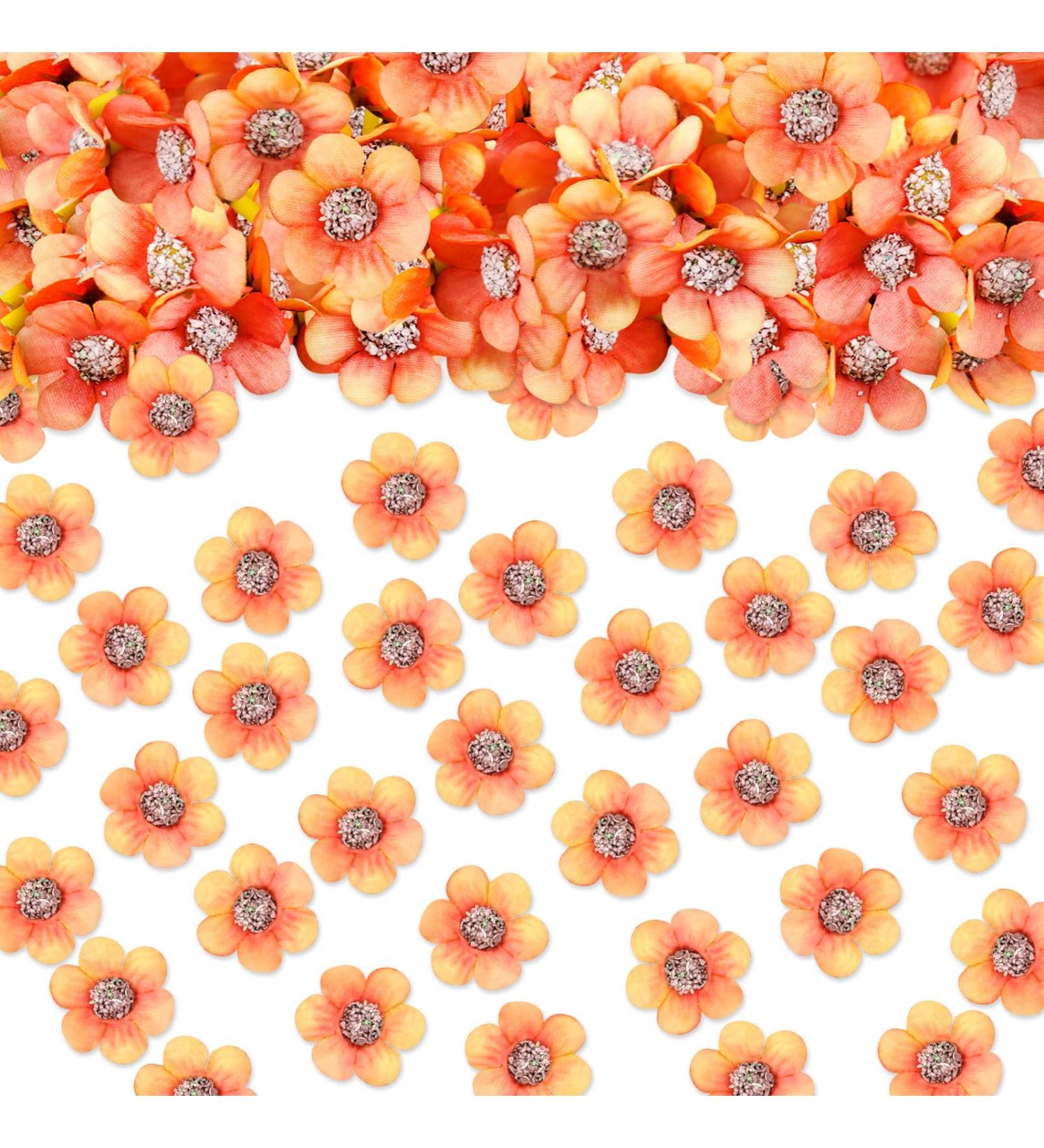 Keaziu 50PCS Flower Cupcake Toppers Daisy Flower Cupcake Picks Flower Theme Spring Birthday Wedding Bridal Baby Shower Birthday Party Decoration Supplies Red - Buy Online on GoSupps.com
