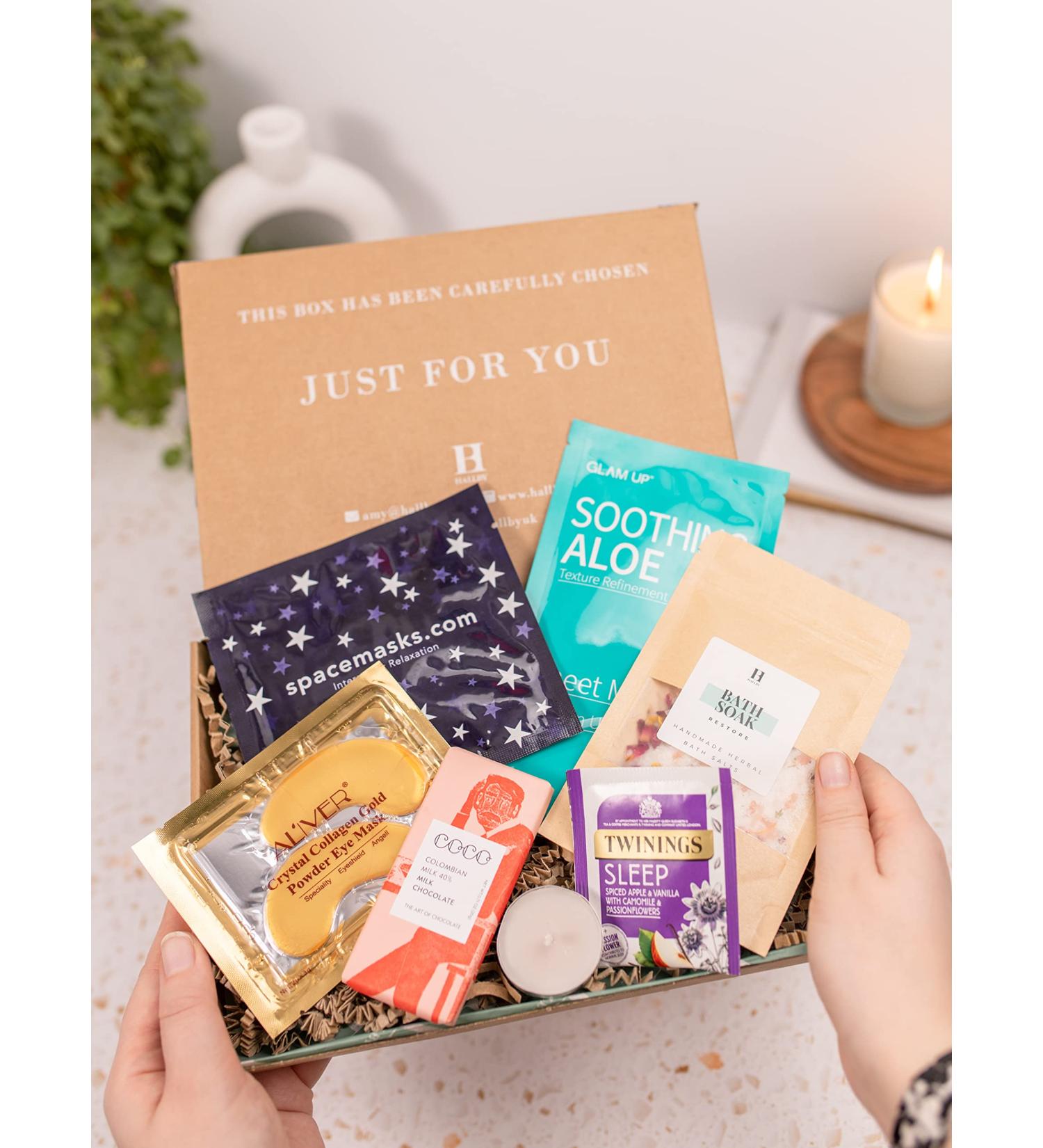 Luxury Pamper Box: Self Care & Spa Gift Set for Women - Birthday & Relaxation Gift - Buy Online on GoSupps.com