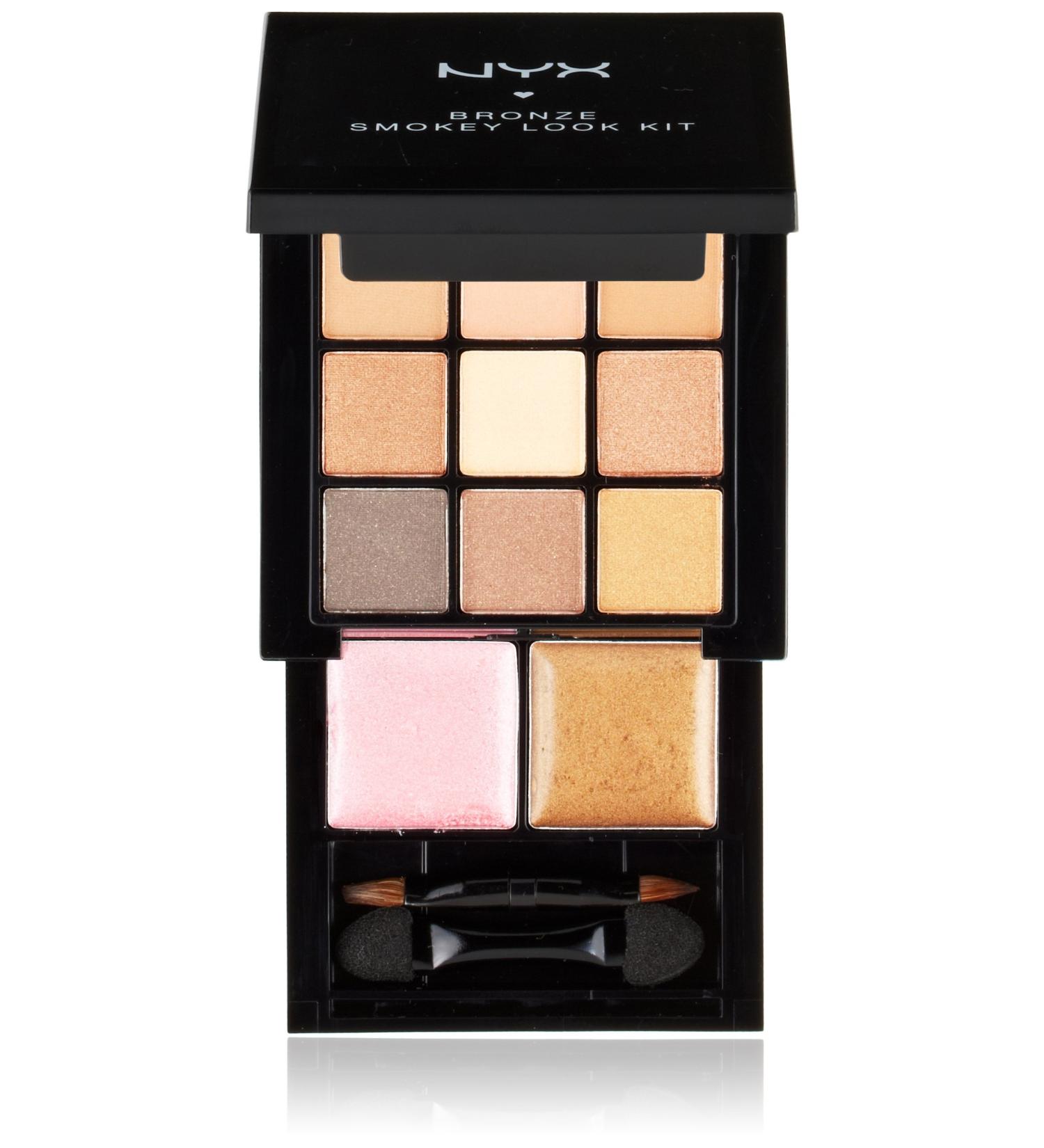 Buy NYX Professional Makeup Bronze Smokey Look Kit - 9 Eyeshadows & 2 Lip Colors | International Shipping Available - Buy Online on GoSupps.com