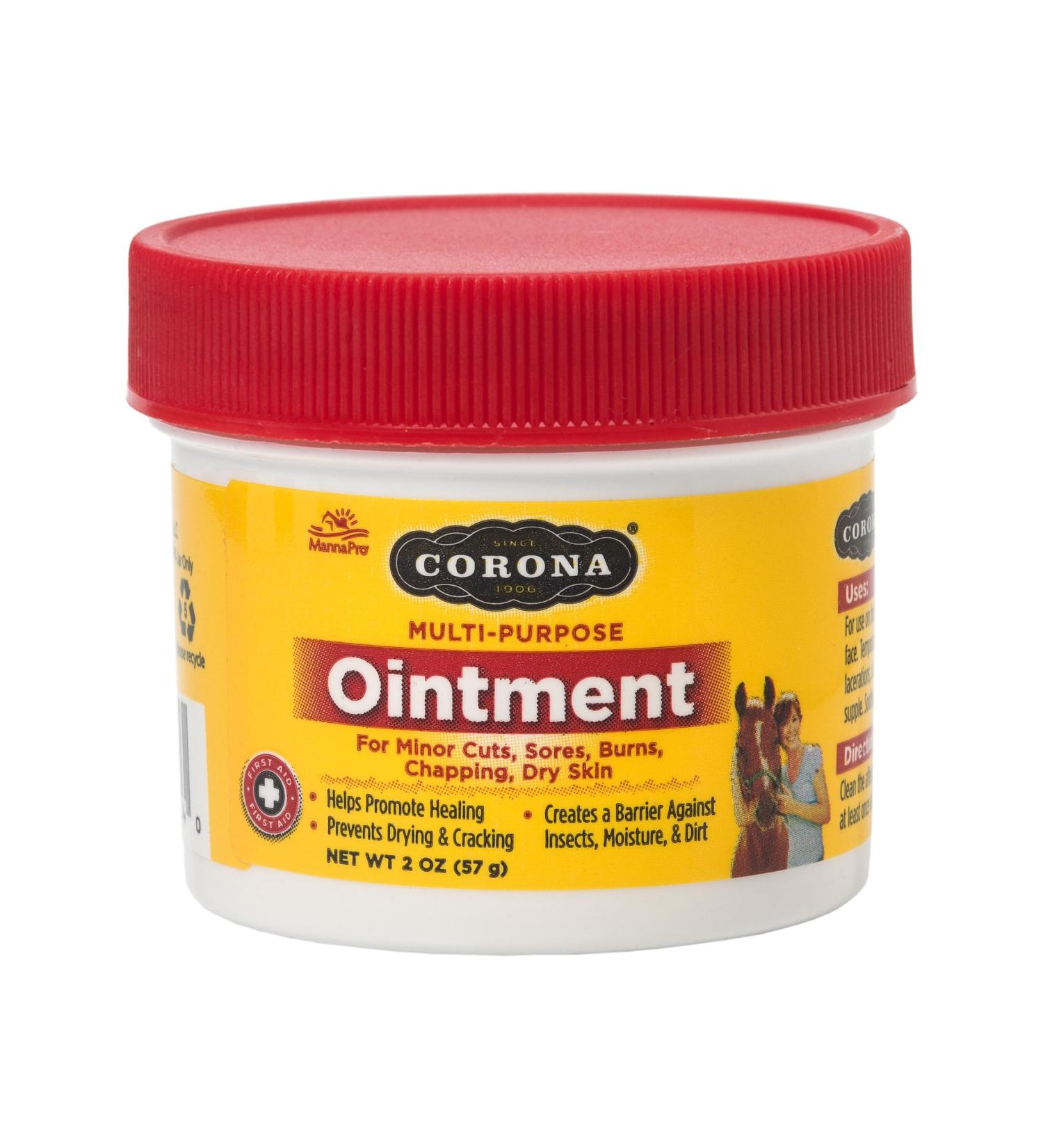 Manna Pro Corona Multi-Purpose Ointment - 2 oz | Soothing Skin Care for Pets & Livestock | International Shipping Available - Buy Online on GoSupps.com