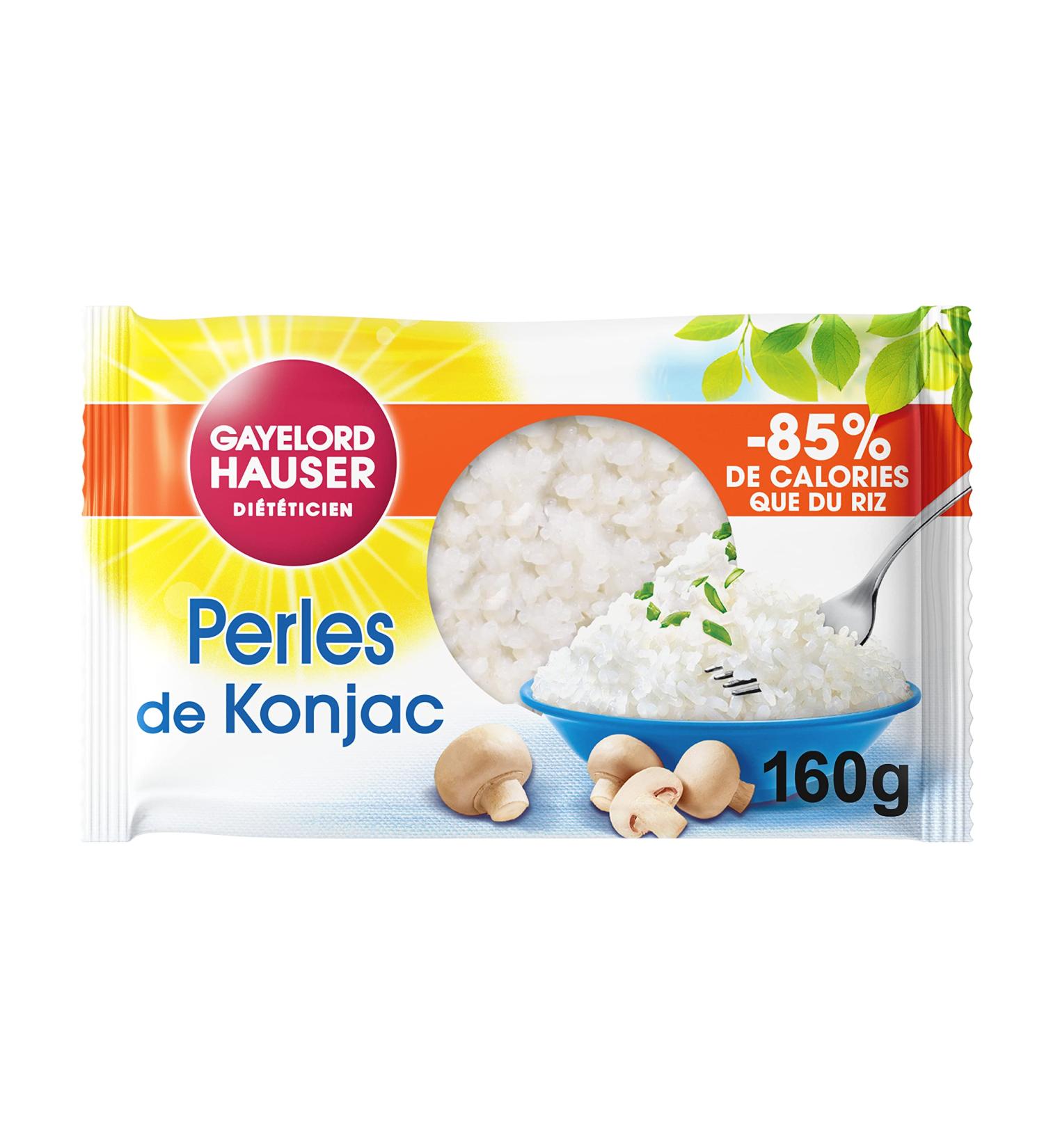 GAYELORD HAUSER - Konjac Beads - Nature - No Rinse - Ready to Use - 1 Pack of 160g - Buy Online on GoSupps.com