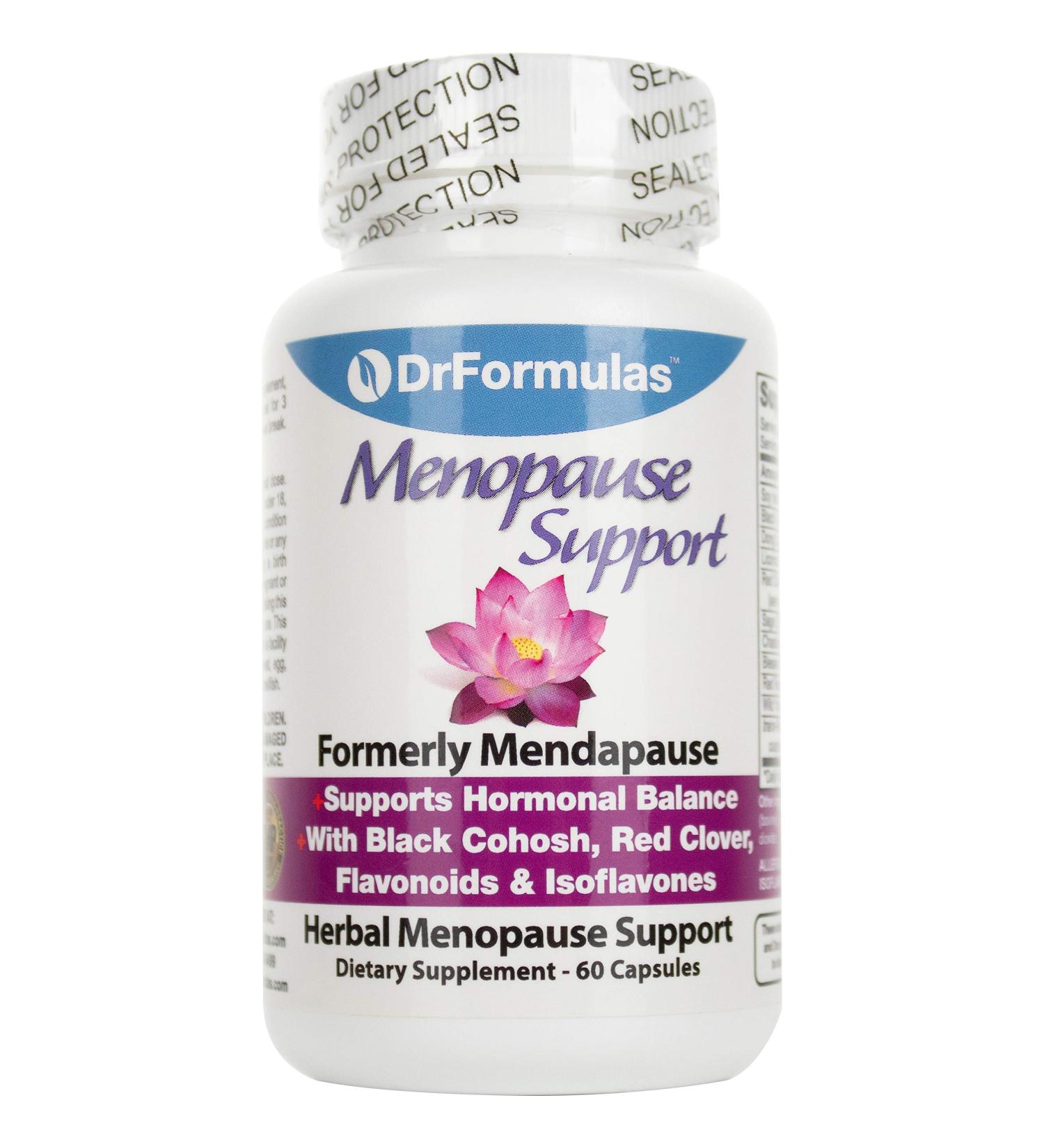 DrFormulas Menopause Supplement Cream 60ct Non-Vegetarian Capsules - Pack of 1 - Buy Online on GoSupps.com