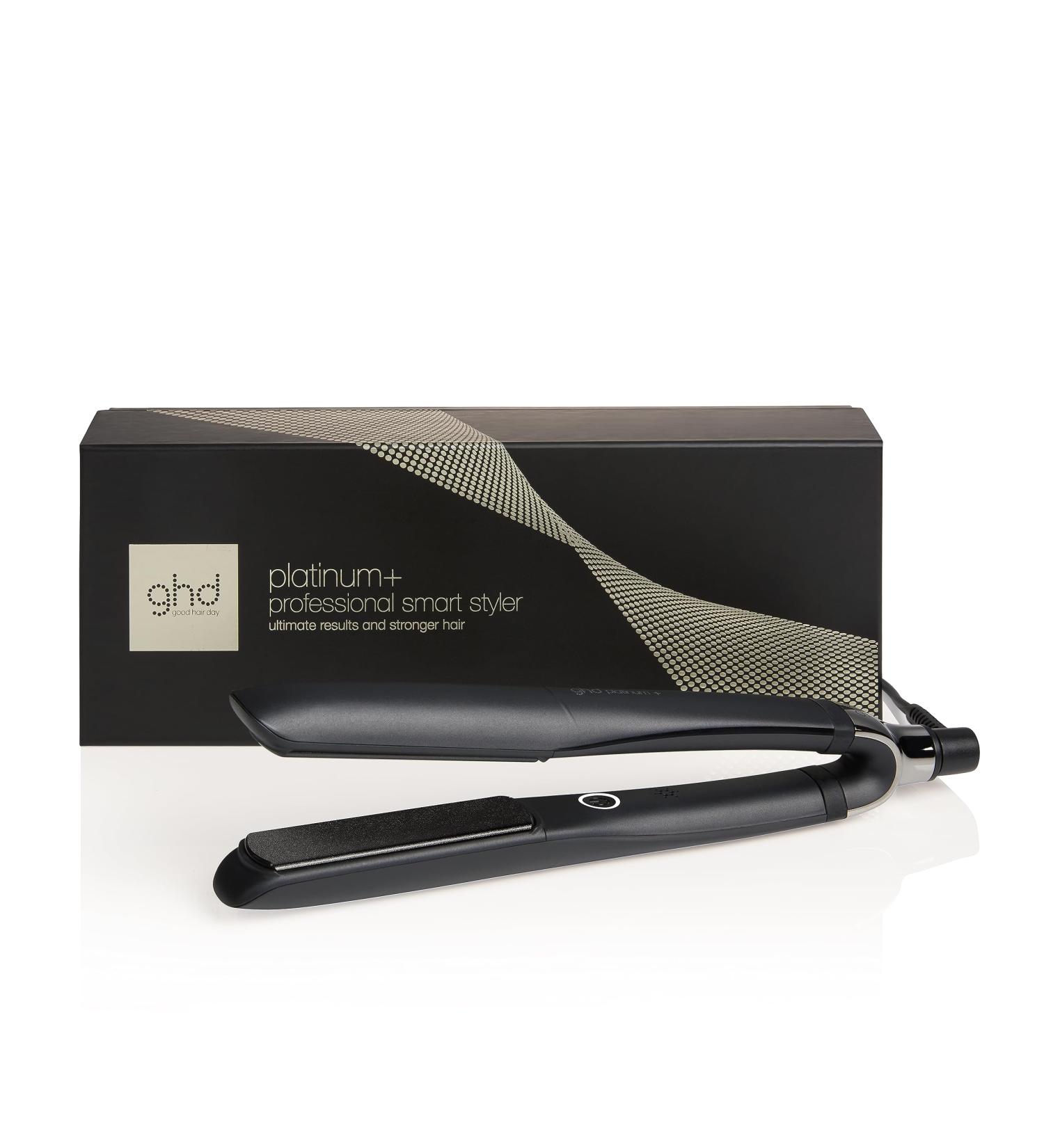 Buy GHD Platinum+ Black Hair Glades | Professional Styling Less Breakage Gloss & Color Protection - Ultra Zone Technology Optimal 185 C - Buy Online on GoSupps.com