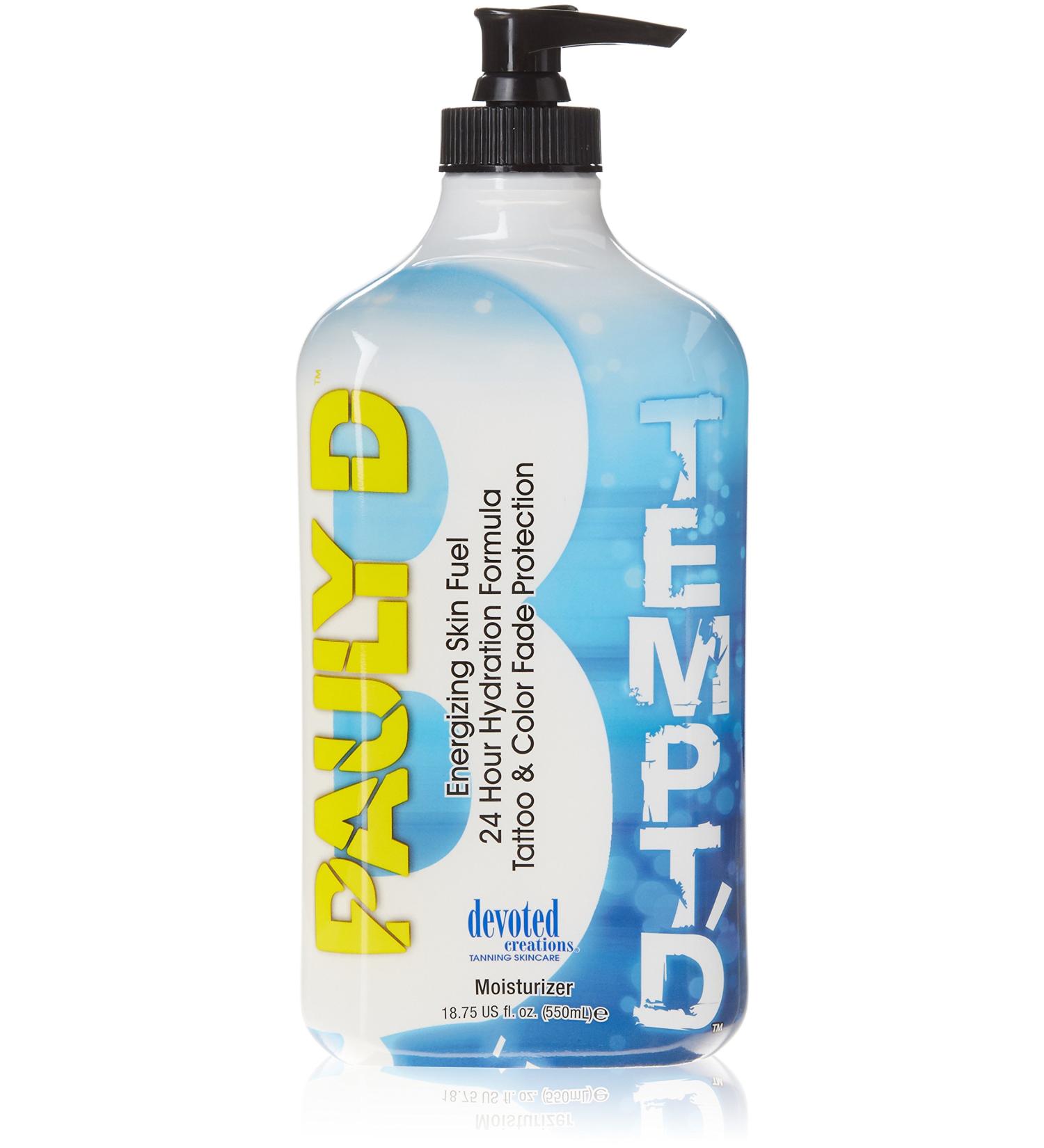 Shop Pauly D B Tempt d Moisturizer 18.75 oz - Hydrating Formula for All Skin Types | Fast International Shipping - Buy Online on GoSupps.com