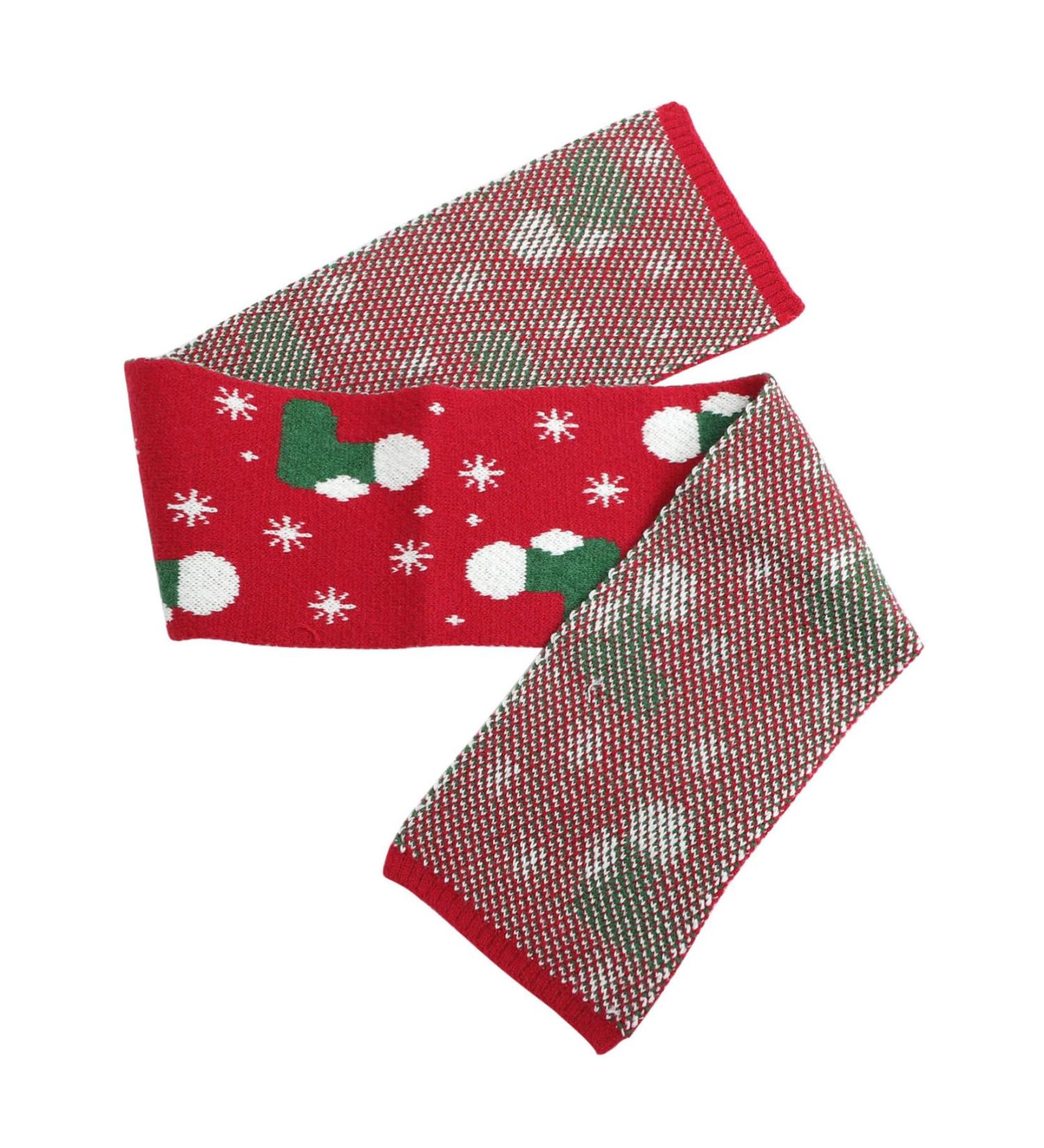 Amosfun Christmas Scarf Gifts for Children - 124x19cm Holiday Cloth Featuring Miss Christmas Tree & Hirsch - Buy Online on GoSupps.com