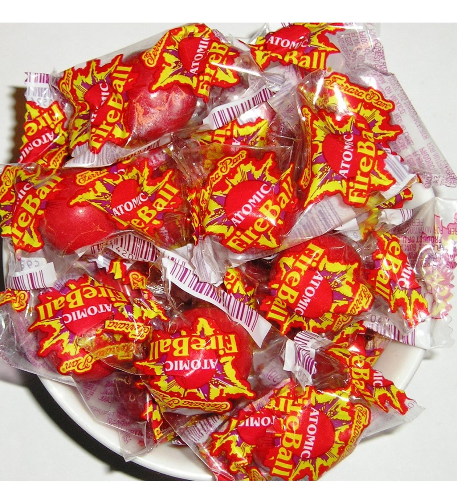 ATOMIC FireBall Candy Jawbreakers Hot 1lb Hot 1 Pound (Pack of 1)