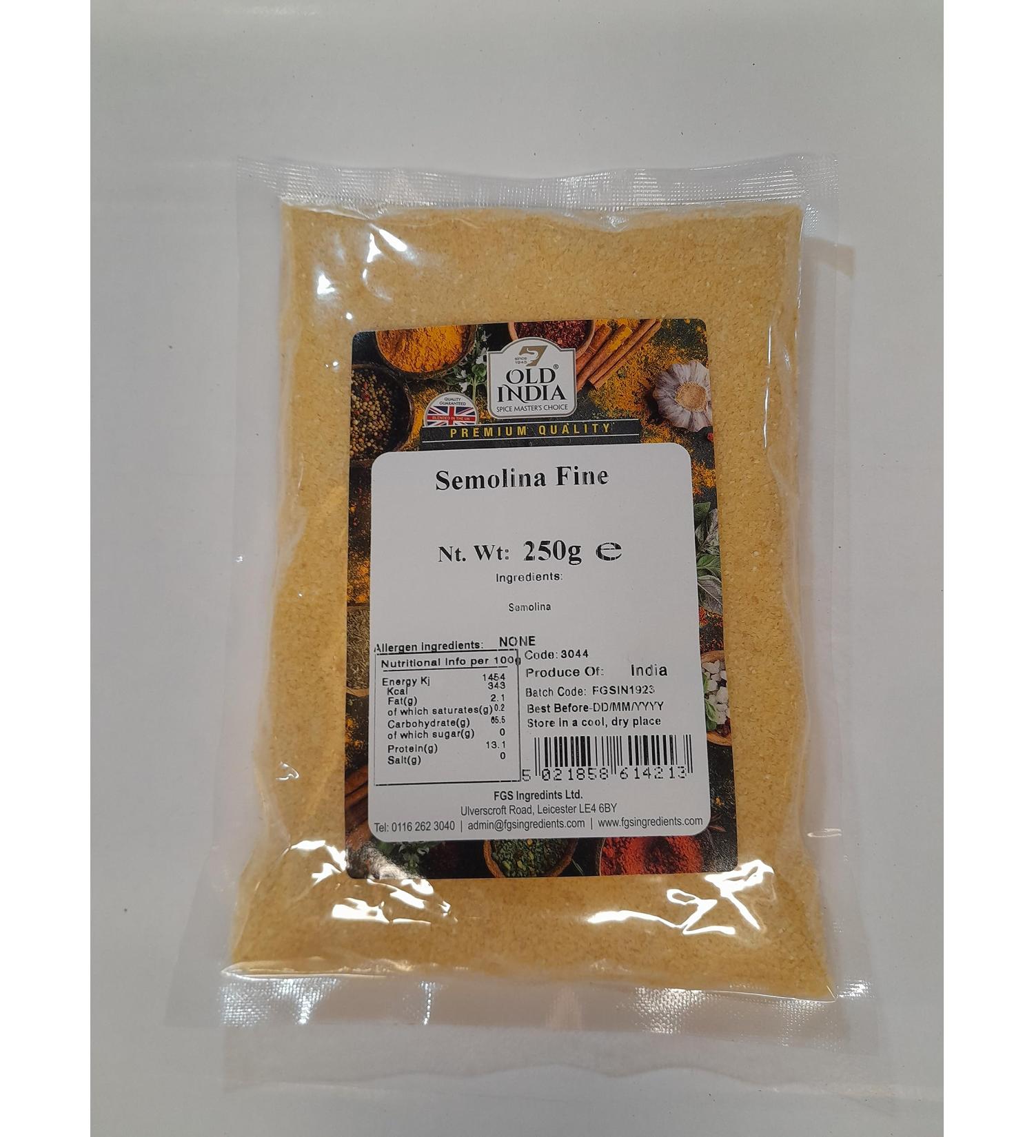 Old India Semolina Fine 250g