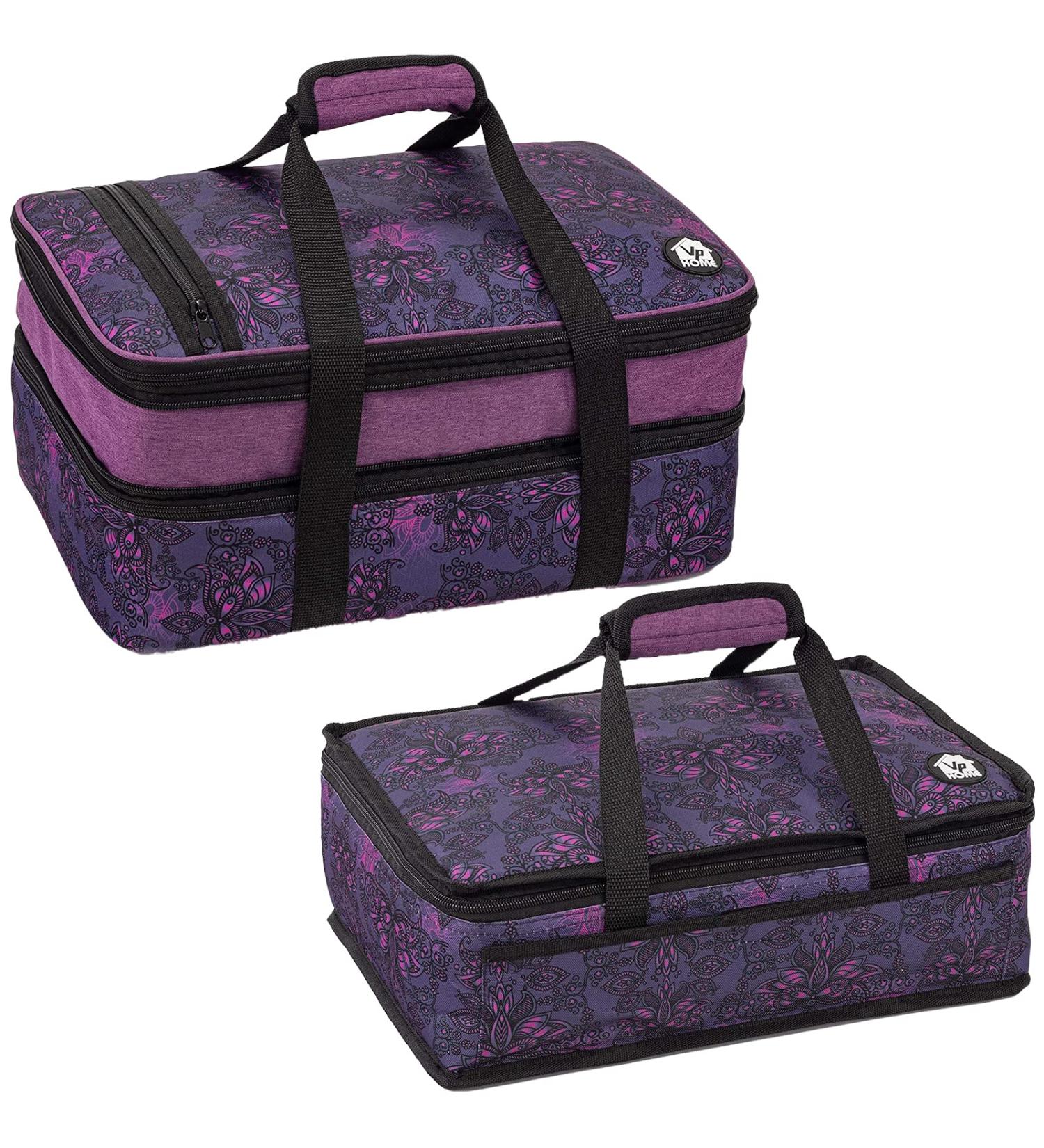 VP Home Insulated Casserole Carrier Travel Bag - Henna Tattoo Design - Buy Online on GoSupps.com
