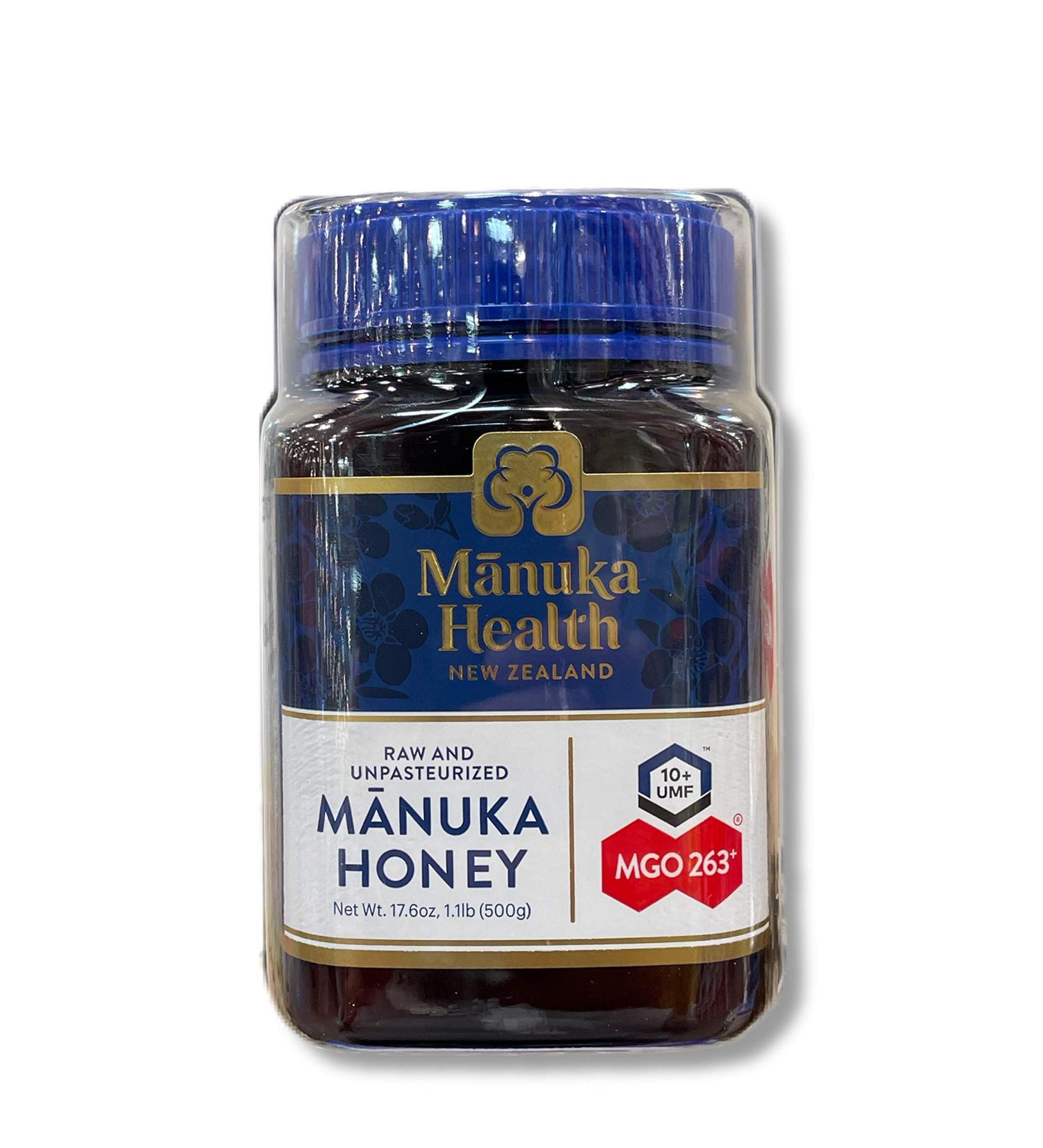 Manuka Health UMF 10+ (MGO 263+) Raw Manuka Honey 17.6 oz - Buy Online on GoSupps.com