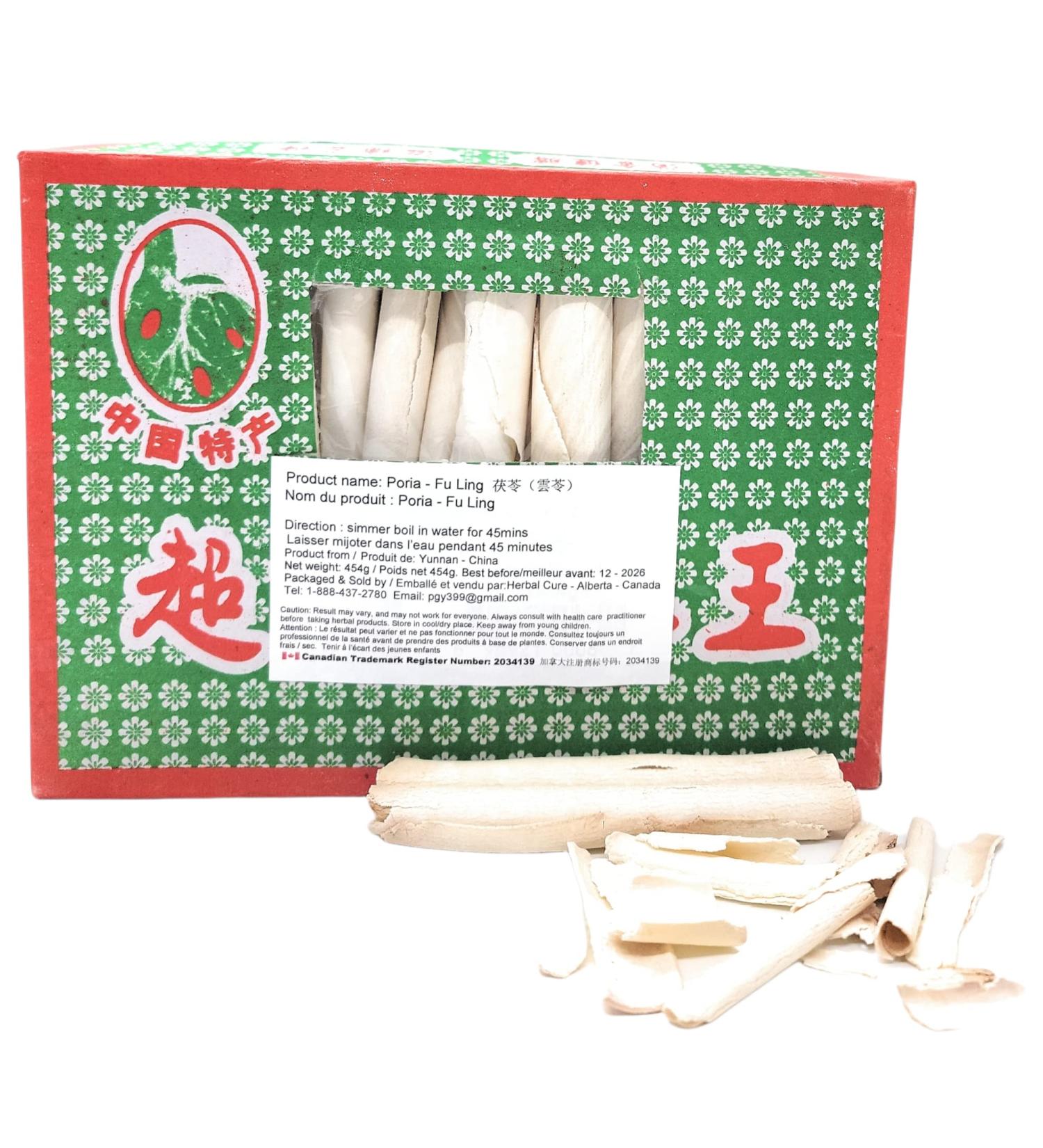 Herbal Cure - Indian Bread Fu Ling - Yun Ling 454g - Product of China