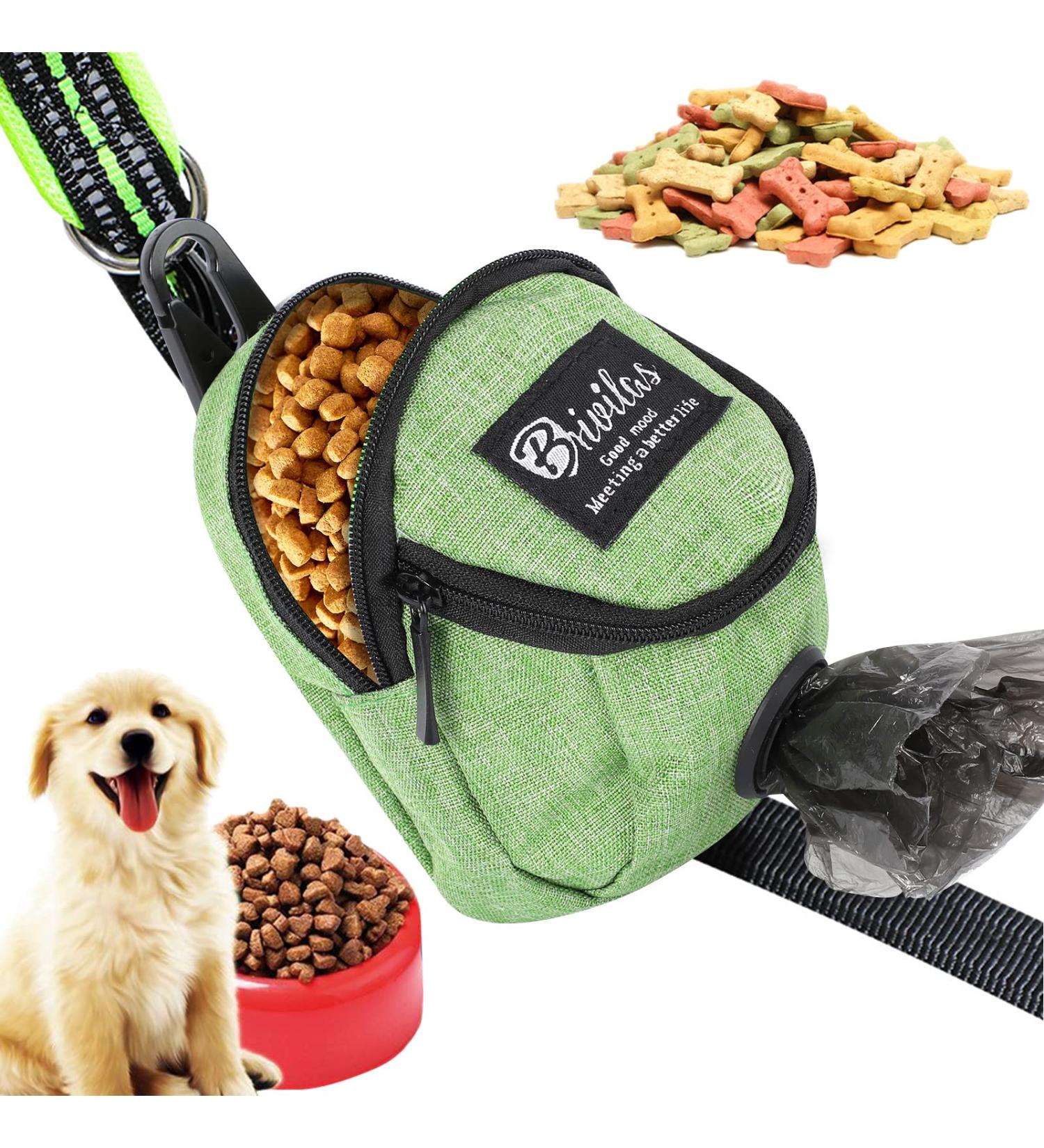 Buy Cotal Dog Bag Dispenser - Multifunctional Treat & Feces Bag Holder for Training - Green - Buy Online on GoSupps.com