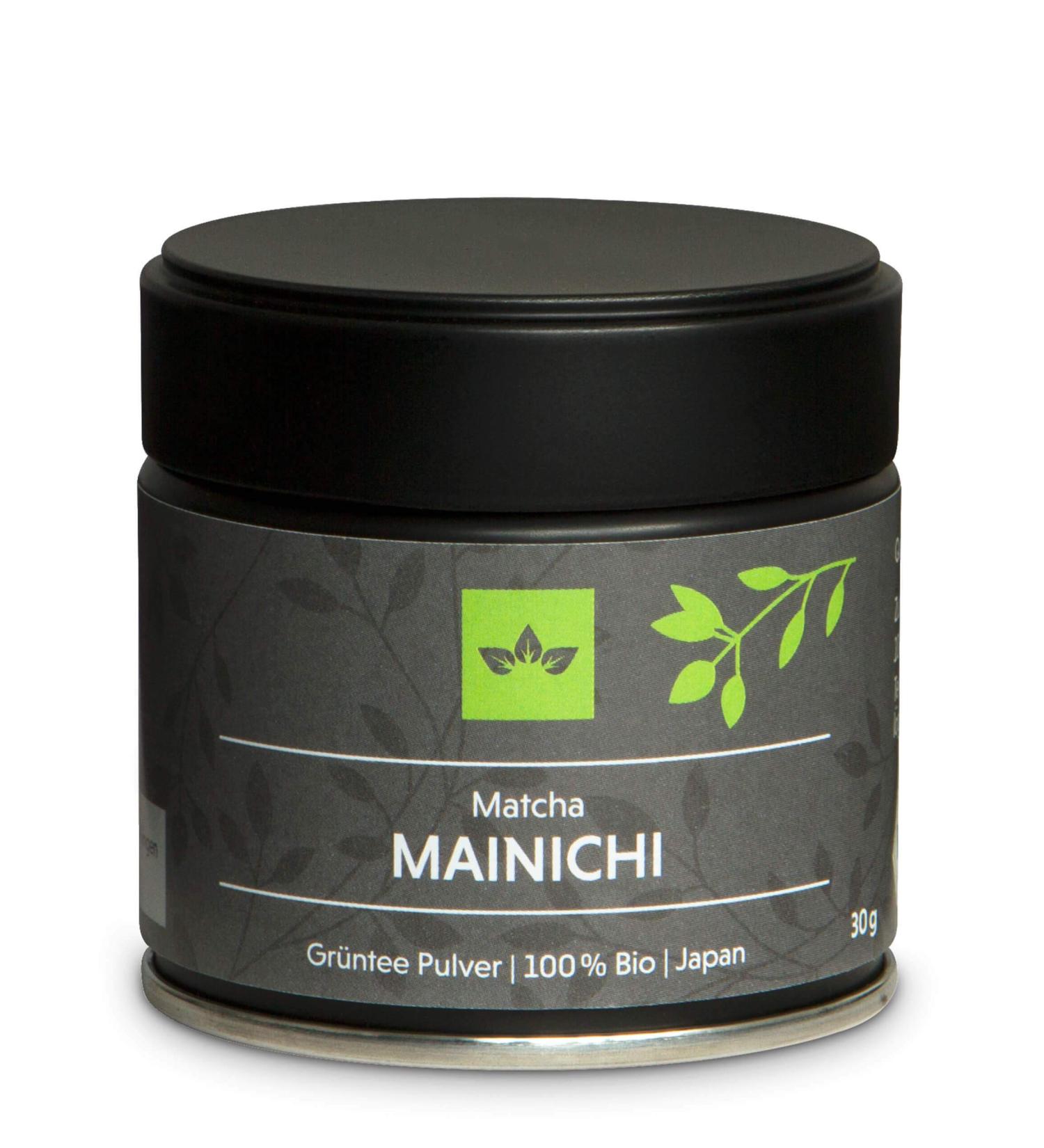  ORYOKI Mainichi Organic Matcha Powder - Premium Quality Organic Green Tea by Oryoki - Premium Quality Made in Japan - 30g of Organic Matcha Powder in Vacuum Packaging - Ideal for Matcha Latte - Buy Online on GoSupps.com