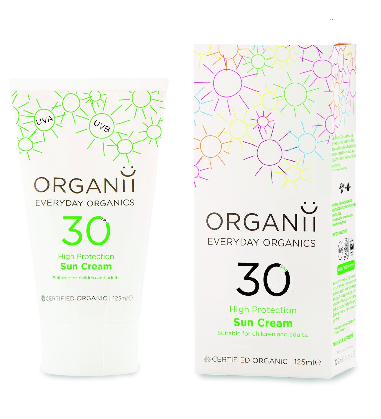 Organii SPF30 Sun Cream x