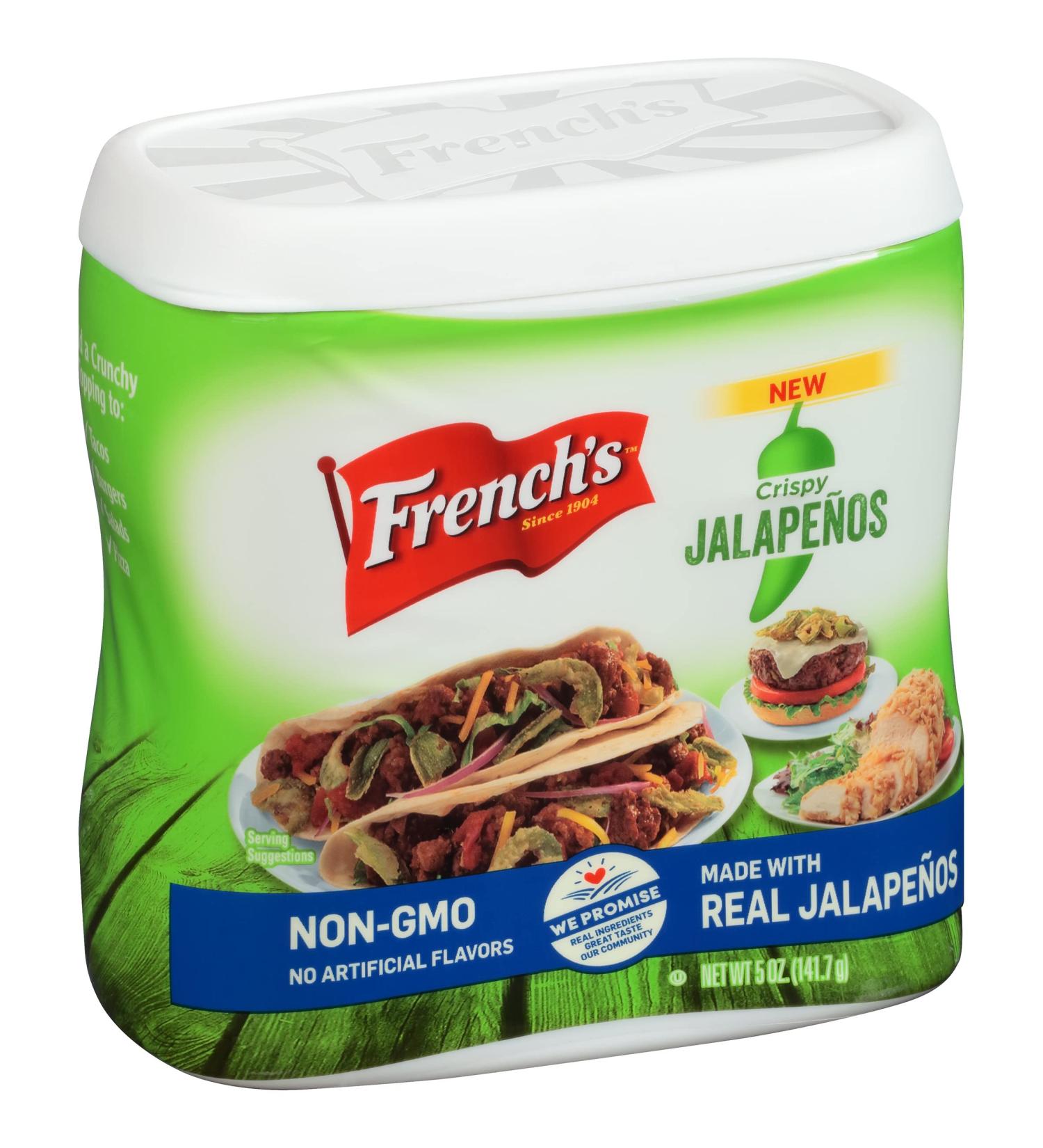 French's Crispy Jalape os 5 oz - Irresistible Crunch and Heat - Buy Online on GoSupps.com