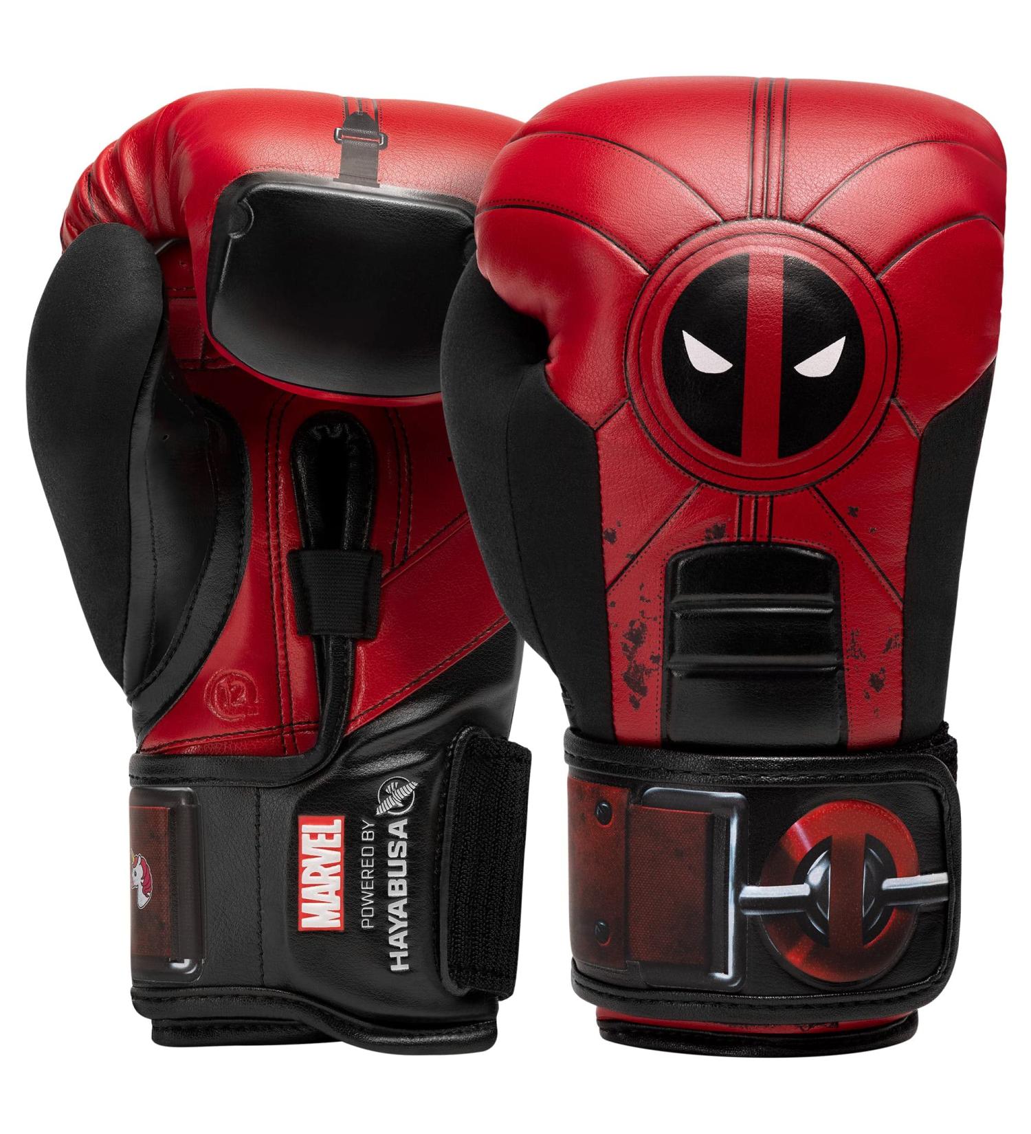 Hayabusa Marvel Hero Elite 16oz Deadpool Boxing Gloves for Men and Women - Buy Online on GoSupps.com
