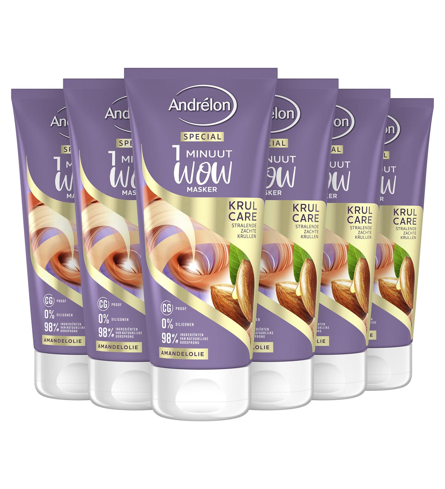 Unilever Benelux Andr lon Special Coconut Boost 1 minute WOW Mask 6 x 180ml - Buy Online on GoSupps.com