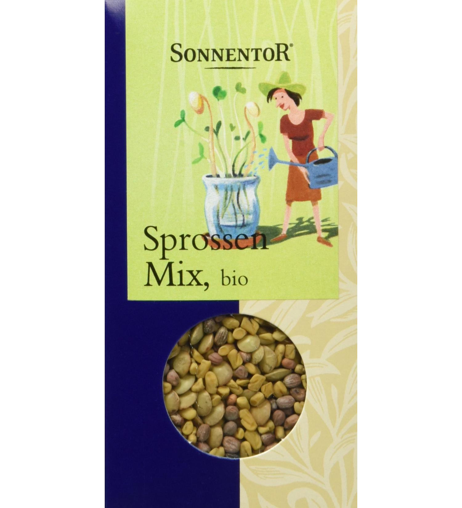 Buy Sonnentor Sprout Mix (3 x 120 g) - Organic Superfood for Healthy Eating - International Shipping Available - Buy Online on GoSupps.com