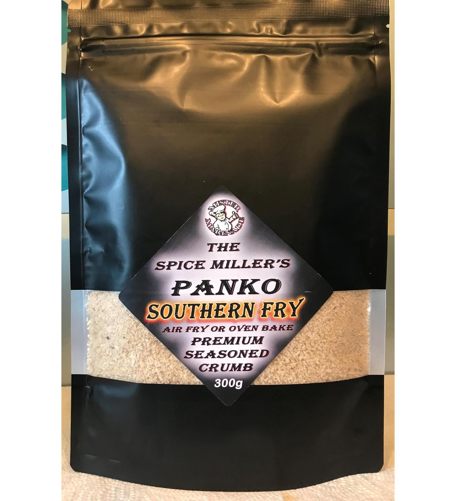 The Spice Miller's Panko 300g Premium Seasoned Japanese Crumb Air Fry or Oven Bake (Southern Fry) - Buy Online on GoSupps.com
