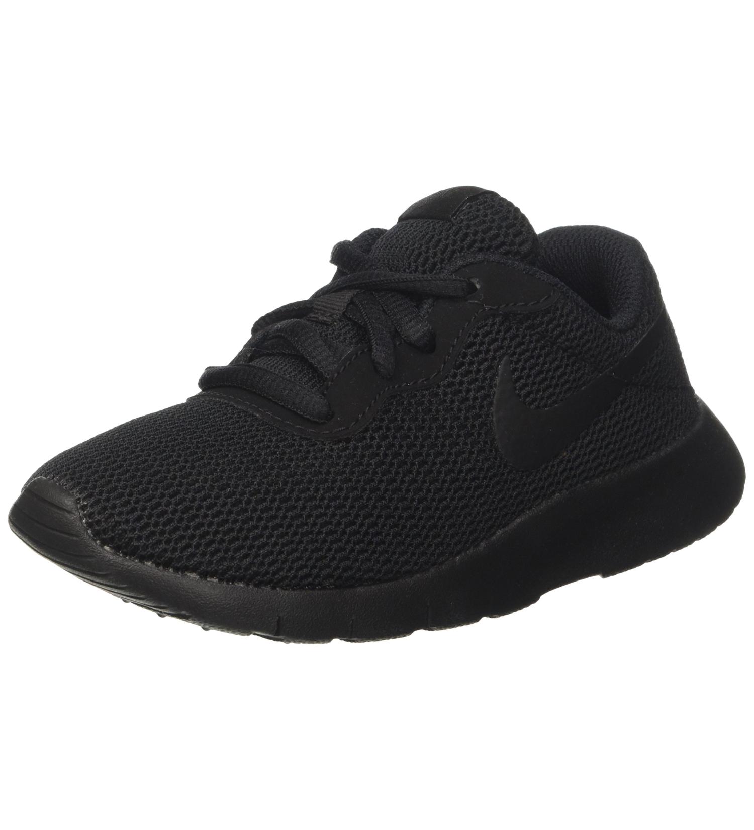 Nike Tanjun Kids Gymnastics Shoes - Black, Size 10.5 Child UK (28 EU), 13 UK Child - Buy Online on GoSupps.com