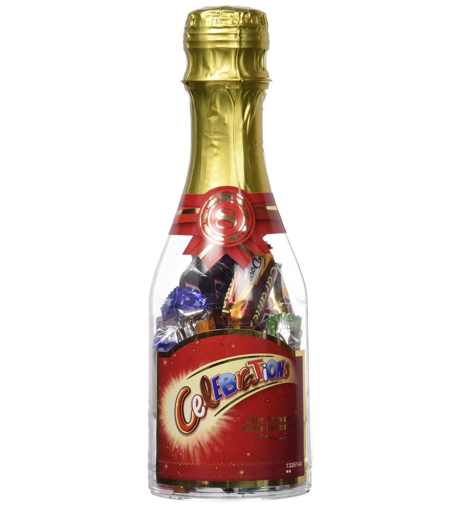 CELEBRATIONS - Assortment of chocolates - Mini Bottle Chocolates 110g (Pack of 4) - Buy Online on GoSupps.com