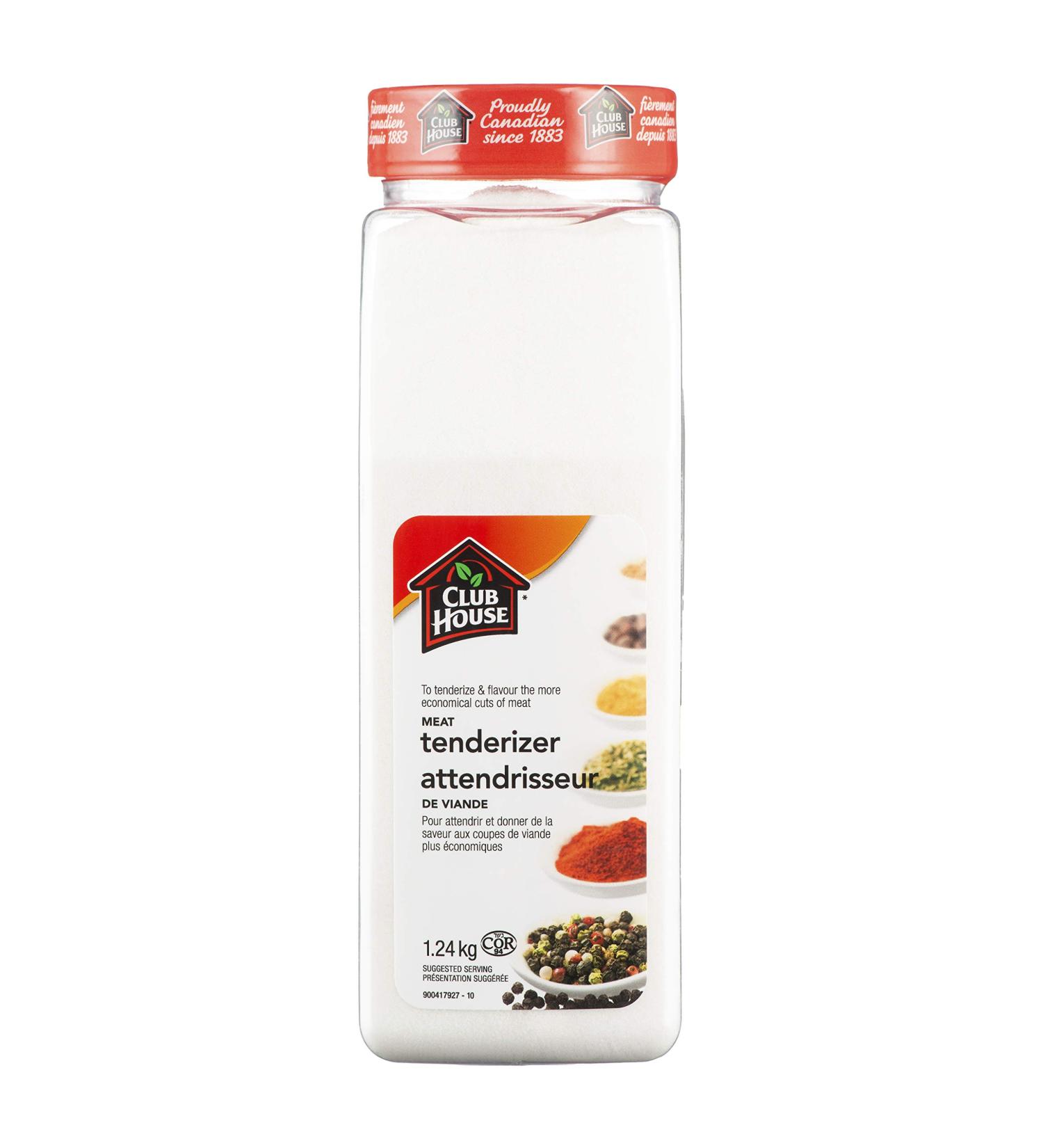 Club House Quality Natural Herbs & Spices Meat Tenderizer 1.24kg - Buy Online on GoSupps.com