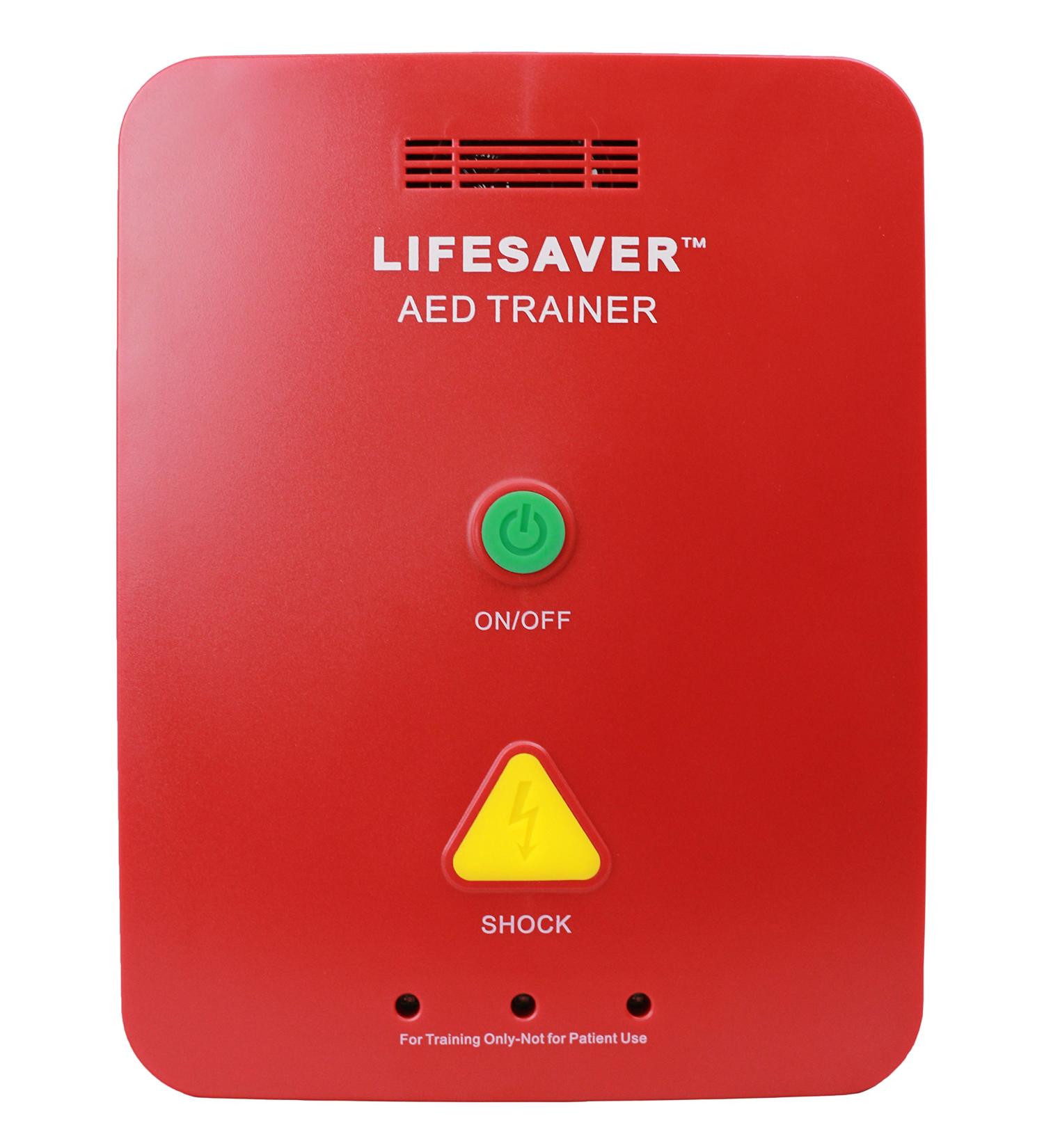 CPR Savers Lifesaver AED Trainer - CPR and Defibrillator Training Device (1) - Buy Online on GoSupps.com