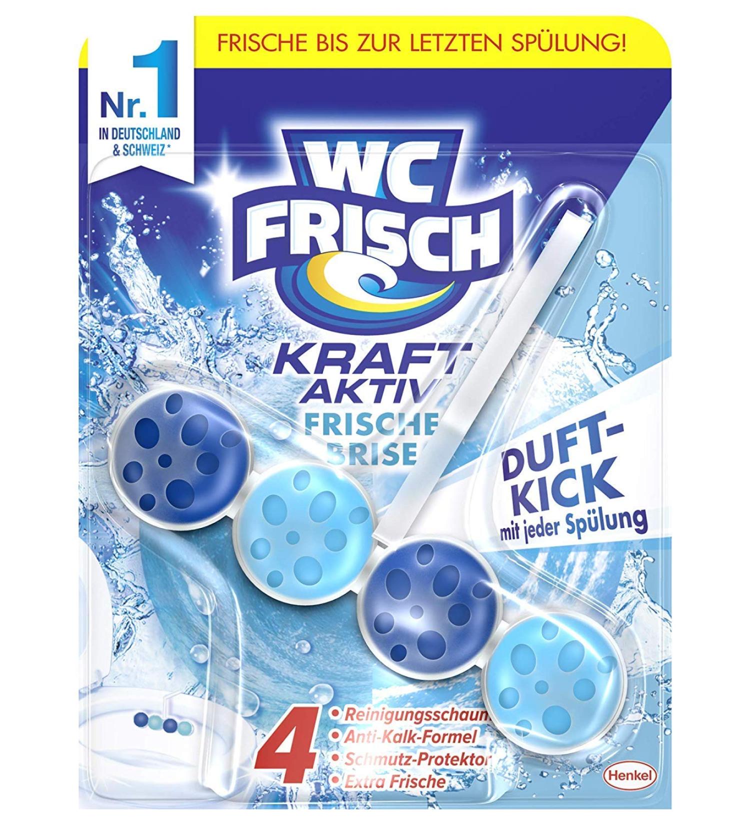 WC-Frisch Kraft-Aktiv Scented Fresh Breeze - 50g | Powerful Odor Control & Freshness | Buy Internationally - Buy Online on GoSupps.com
