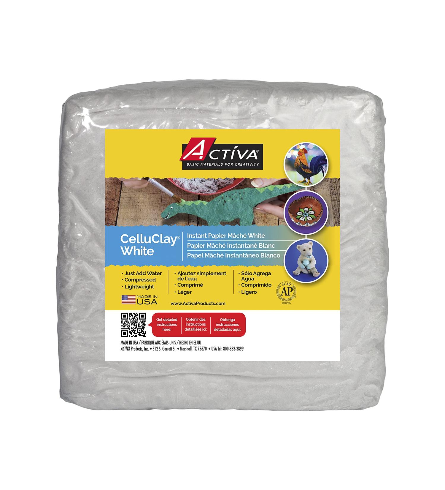 ACTIVA Paper Mache Mix - 2 Pound White | High-Quality Crafting Material - Buy Online on GoSupps.com