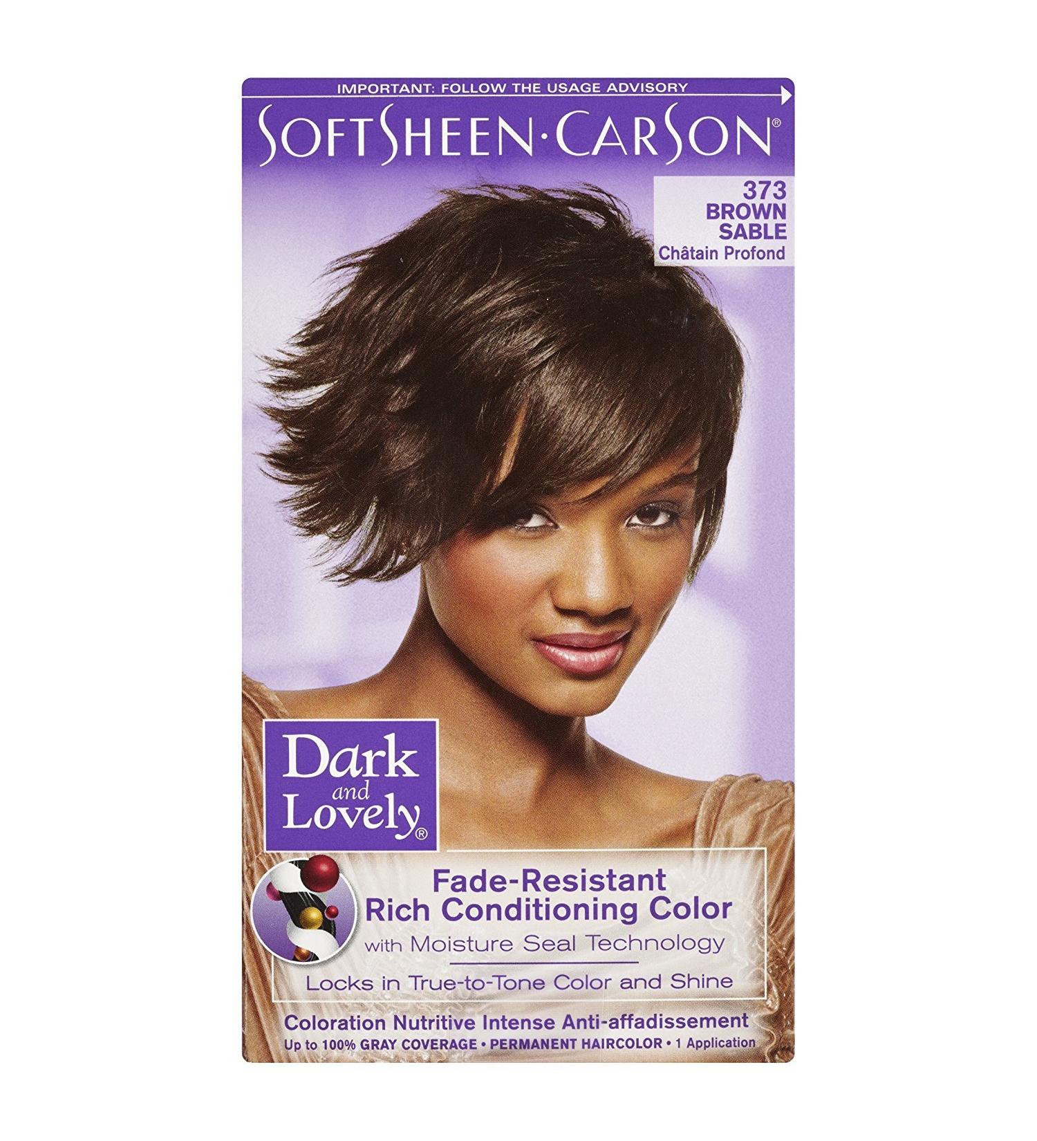 SoftSheen-Carson Dark and Lovely Permanent Hair Color Number 373 Brown Sable - Buy Online on GoSupps.com