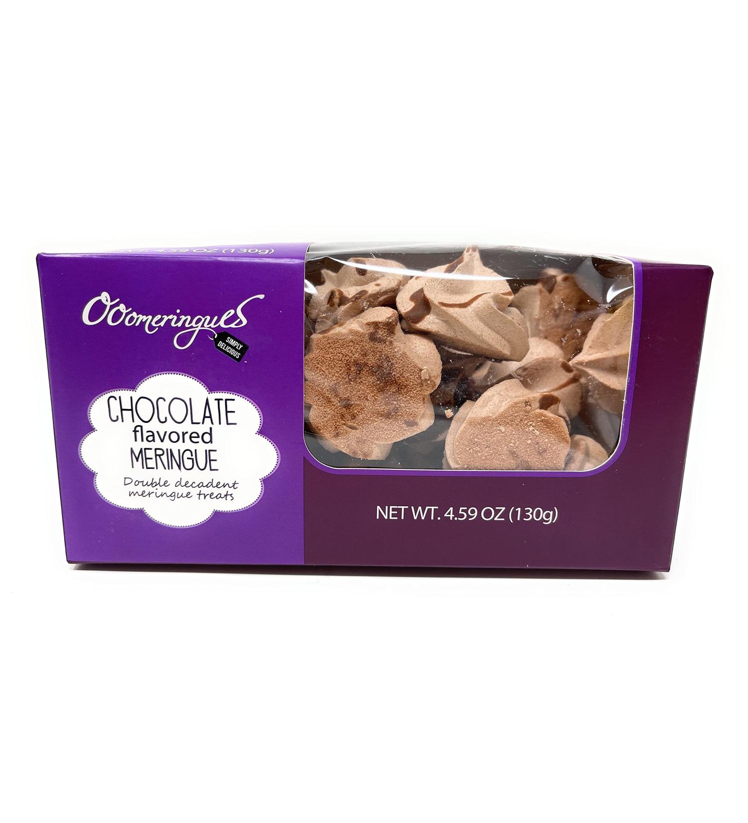 Chocolate Flavored Meringue by OooMeringues  4.6 oz - Buy Online on GoSupps.com