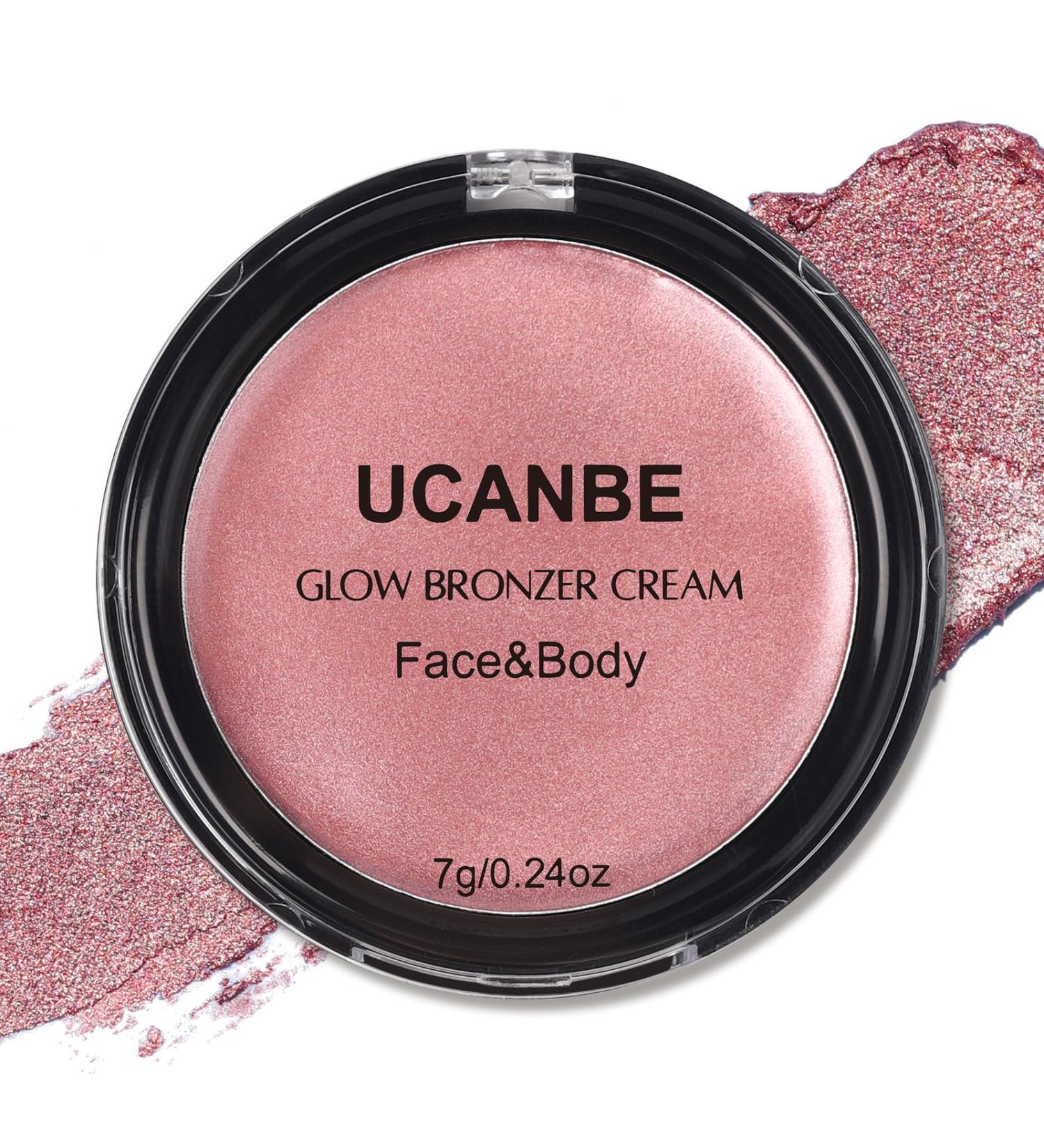 UCANBE Cr me bronzante pour le visage et le corps lueur naturelle or rose lumineuse construire pour une longue dur e de vie palette de maquillage l g re et lumineuse usage multiple rose gold - Buy Online on GoSupps.com