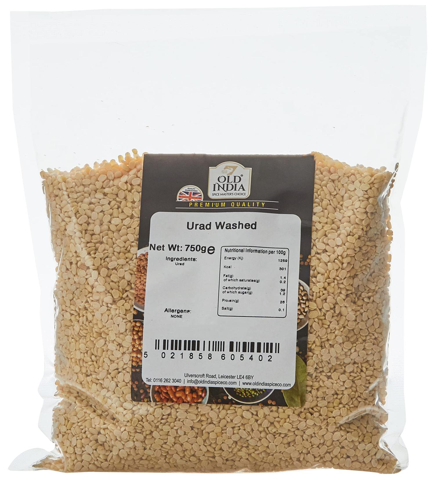 Old India Urad Washed 750g - Buy Online on GoSupps.com