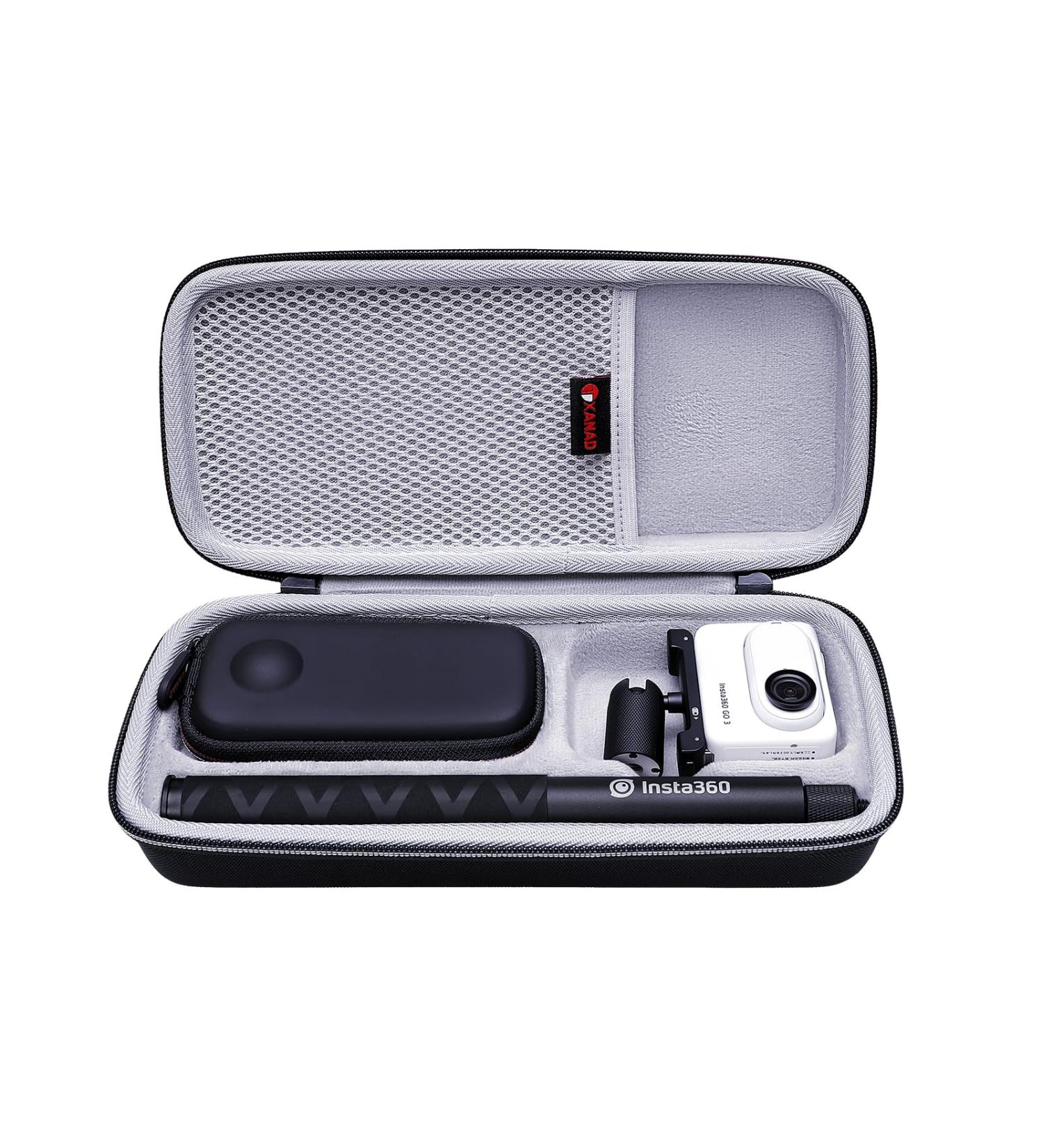 Buy XANAD Protective Case for Insta360 GO 3 X3 & ONE X2 - Durable Camera Bag for 360 Action Cameras - Shop Now! - Buy Online on GoSupps.com