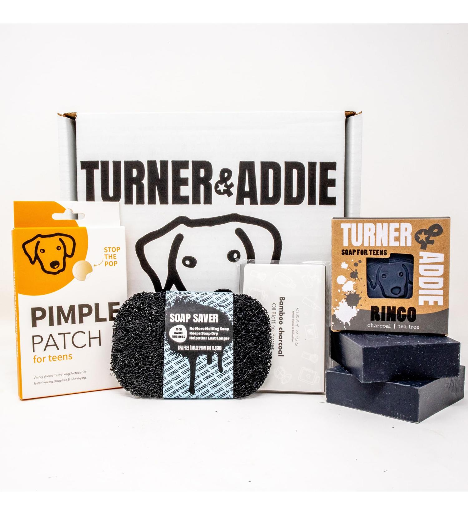 Acne Gift Set for Teens & Tweens - Charcoal Soap Hydrocolloid Patches & More | Perfect Christmas Gift - Buy Online on GoSupps.com