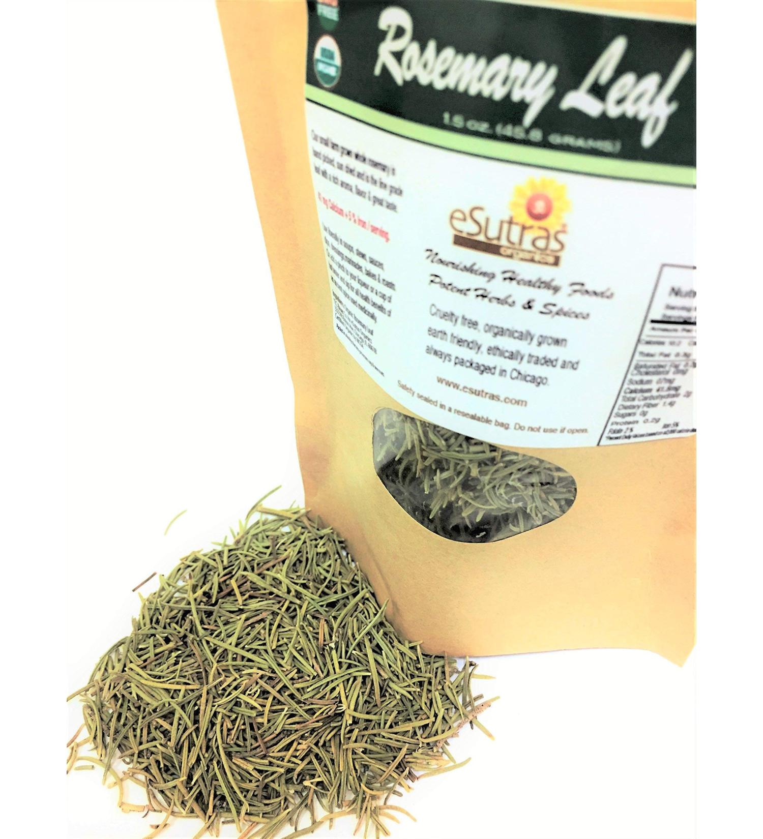eSutras Organics Rosemary Spice - Fresh Organic Rosemary in Bulk Pack - Buy Online on GoSupps.com