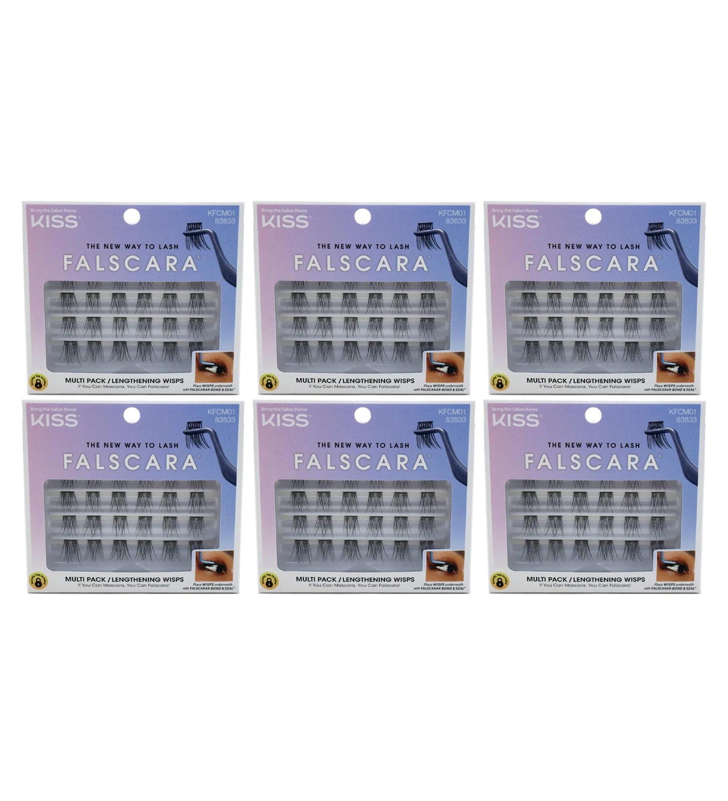 Kiss Falscara Lengthening Wisps Multi-Pack - Set of 6 | Shop Now - Buy Online on GoSupps.com