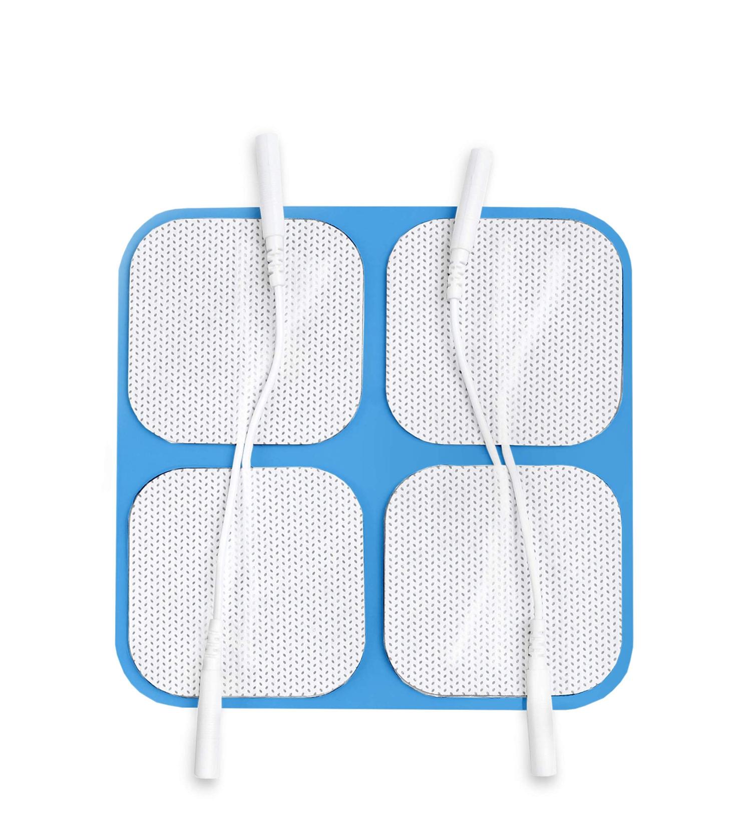 TensCare Superior Silver Blue Gel Electrode Pad 5.1 cm x 5.1 cm - Sensitive Skin (1 Piece) - Buy Online on GoSupps.com