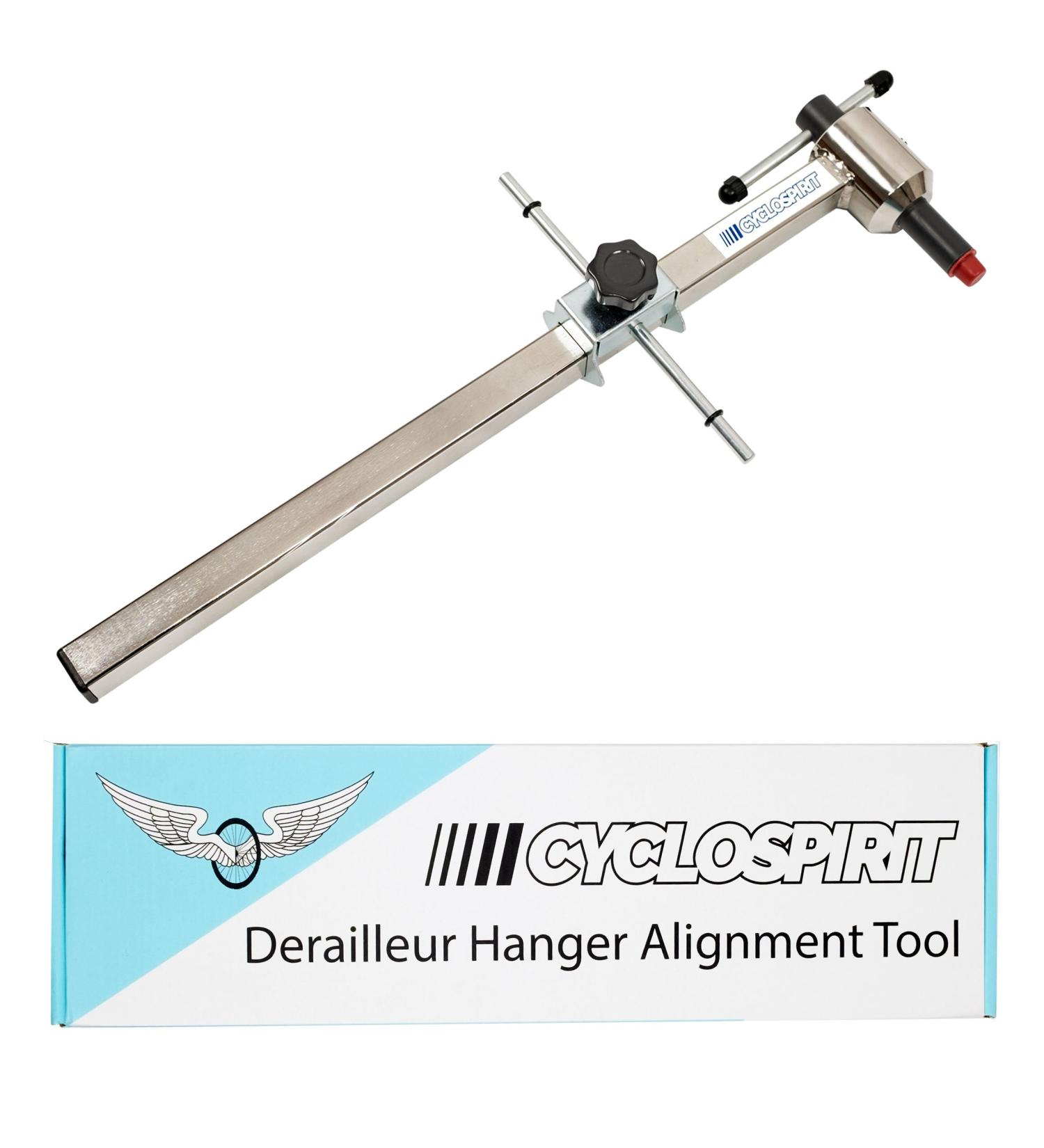 CycloSpirit Derailleur Hanger Alignment Gauge - Precision Tool for Bike Maintenance - Buy Online on GoSupps.com