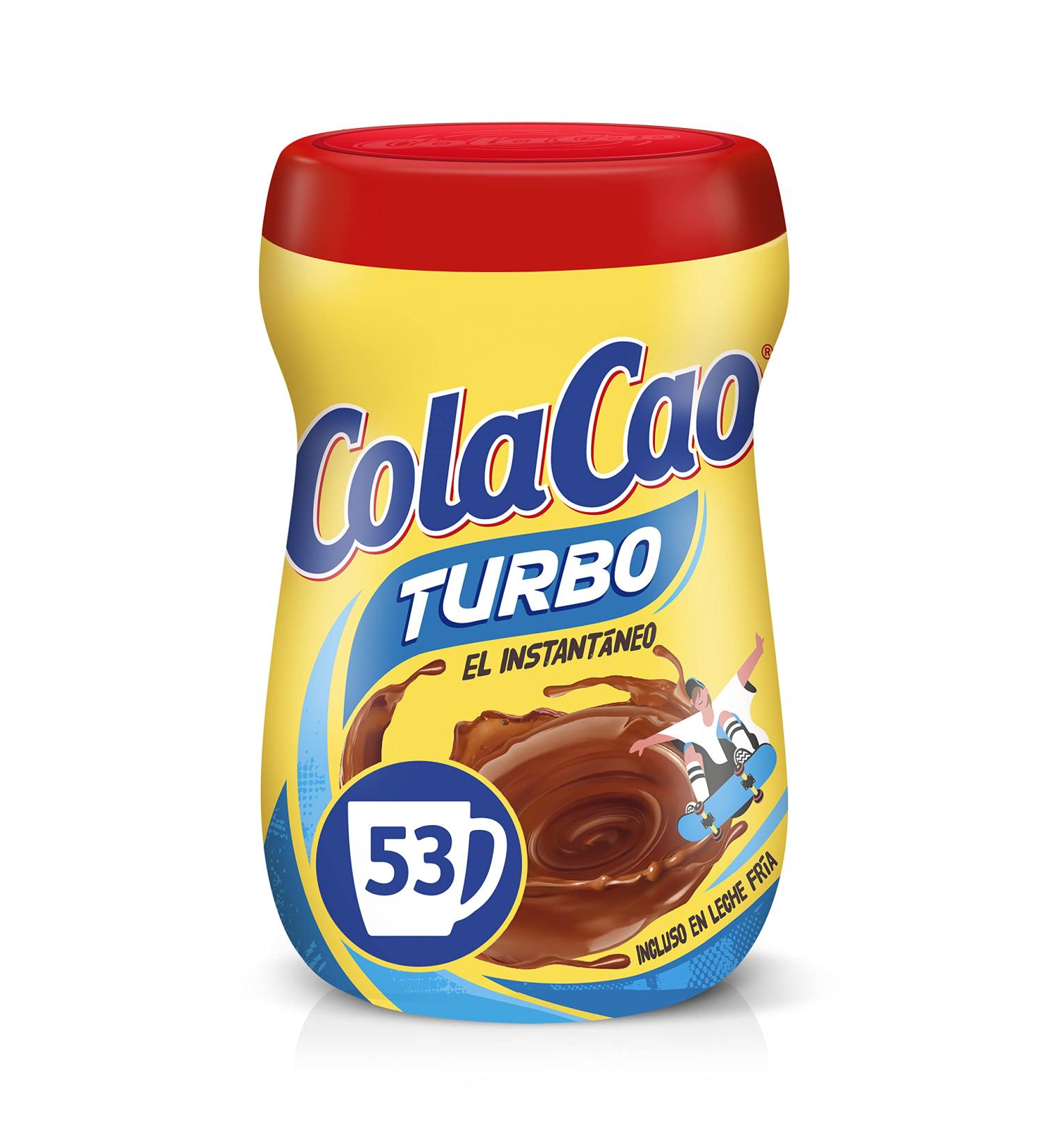  Cola Cao ColaCao Turbo: with instant cocoa and no lumps. 750g bottle - Buy Online on GoSupps.com