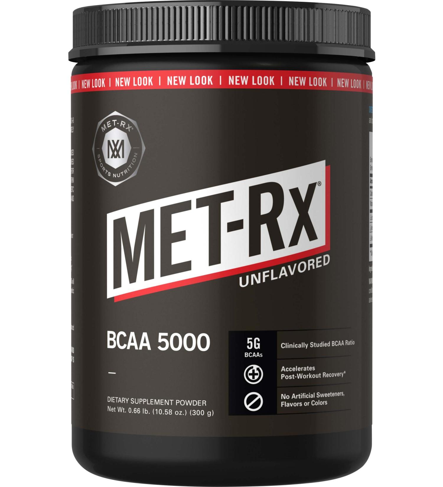 Buy MET-Rx BCAA Powder - 300g | Instant Muscle Recovery & Performance Boost - Buy Online on GoSupps.com