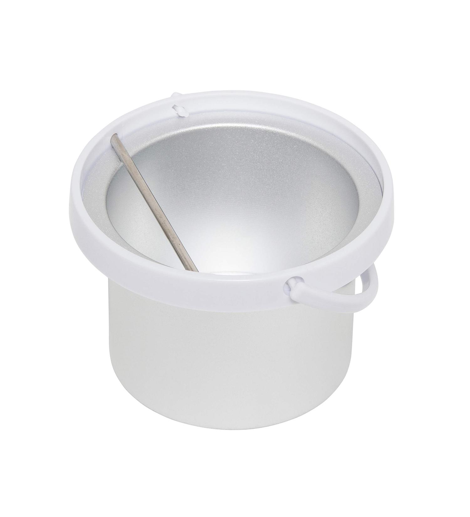 030416 - Deo 500cc Inner Wax Bucket Pot Container Insert Handle White by Deo