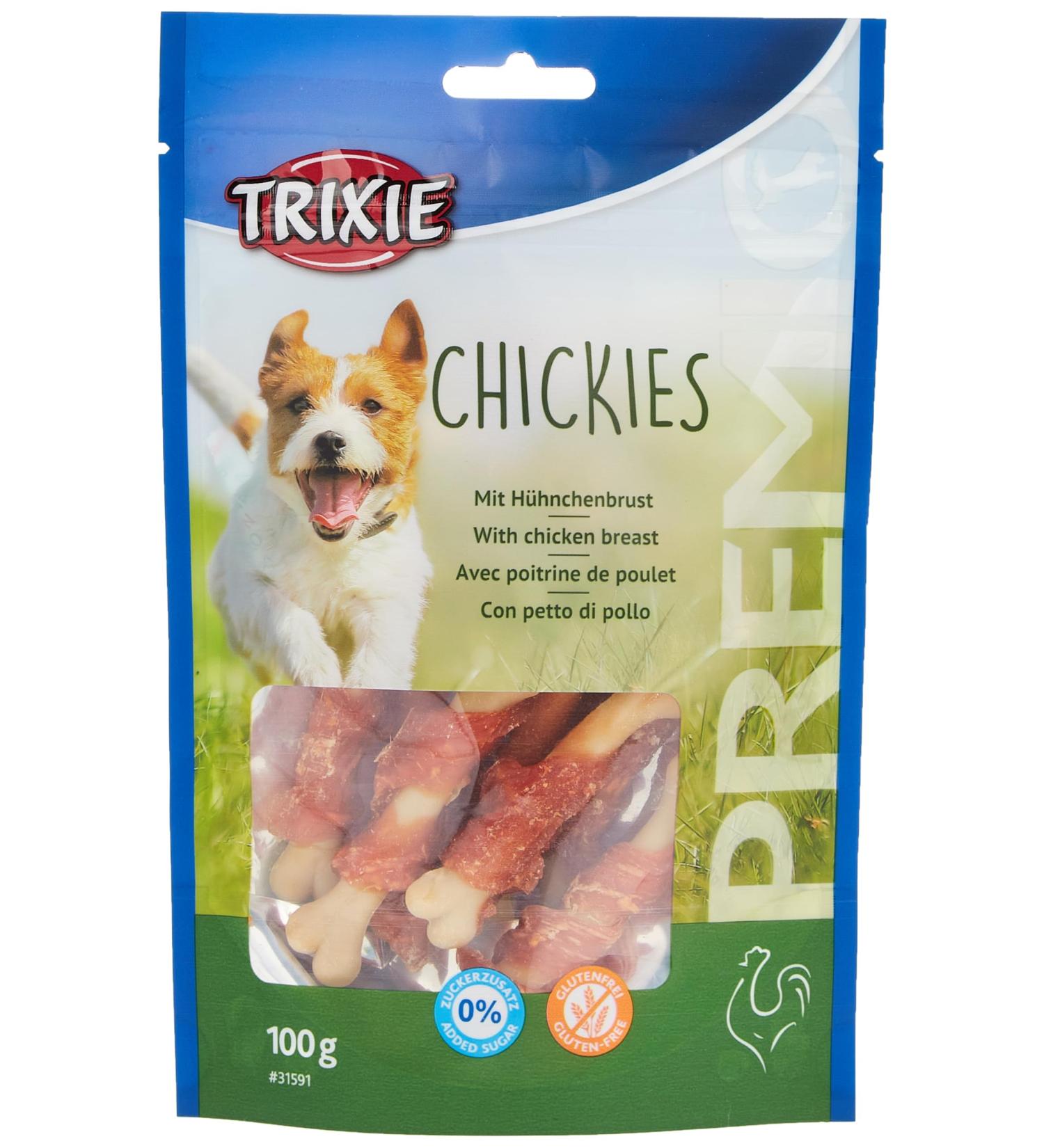 Buy Trixie 31591 Premio Chickies 100g - Premium Chicken Treats for Dogs | Fast International Shipping - Buy Online on GoSupps.com