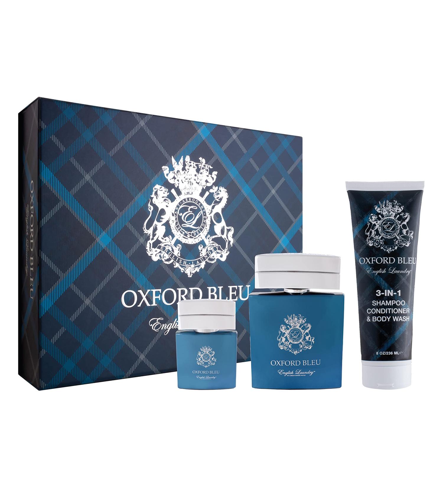 English Laundry Oxford Bleu 3 Piece Fragrance Gift Set - Luxe Scent Collection - Buy Online on GoSupps.com